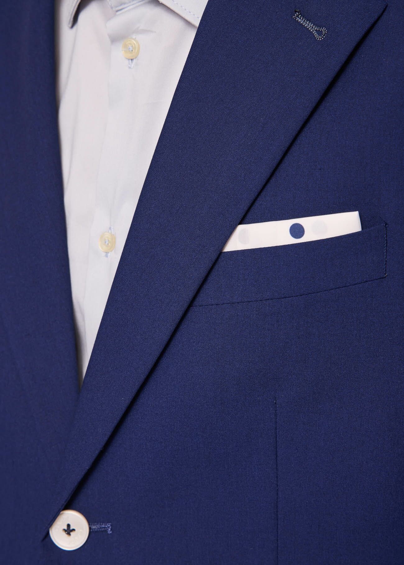 Completo da uomo blu