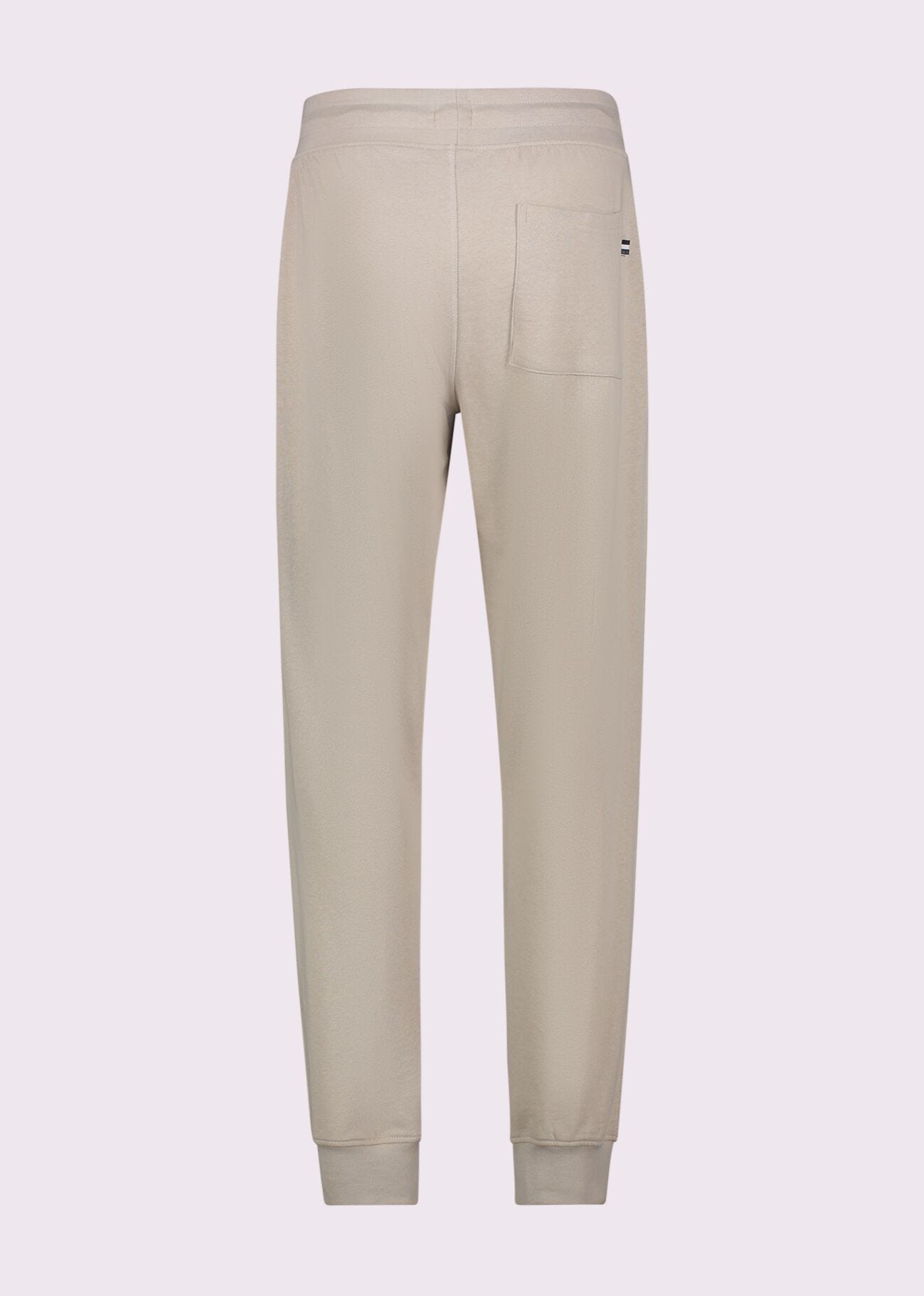 Pantaloni jogging beige in cotone