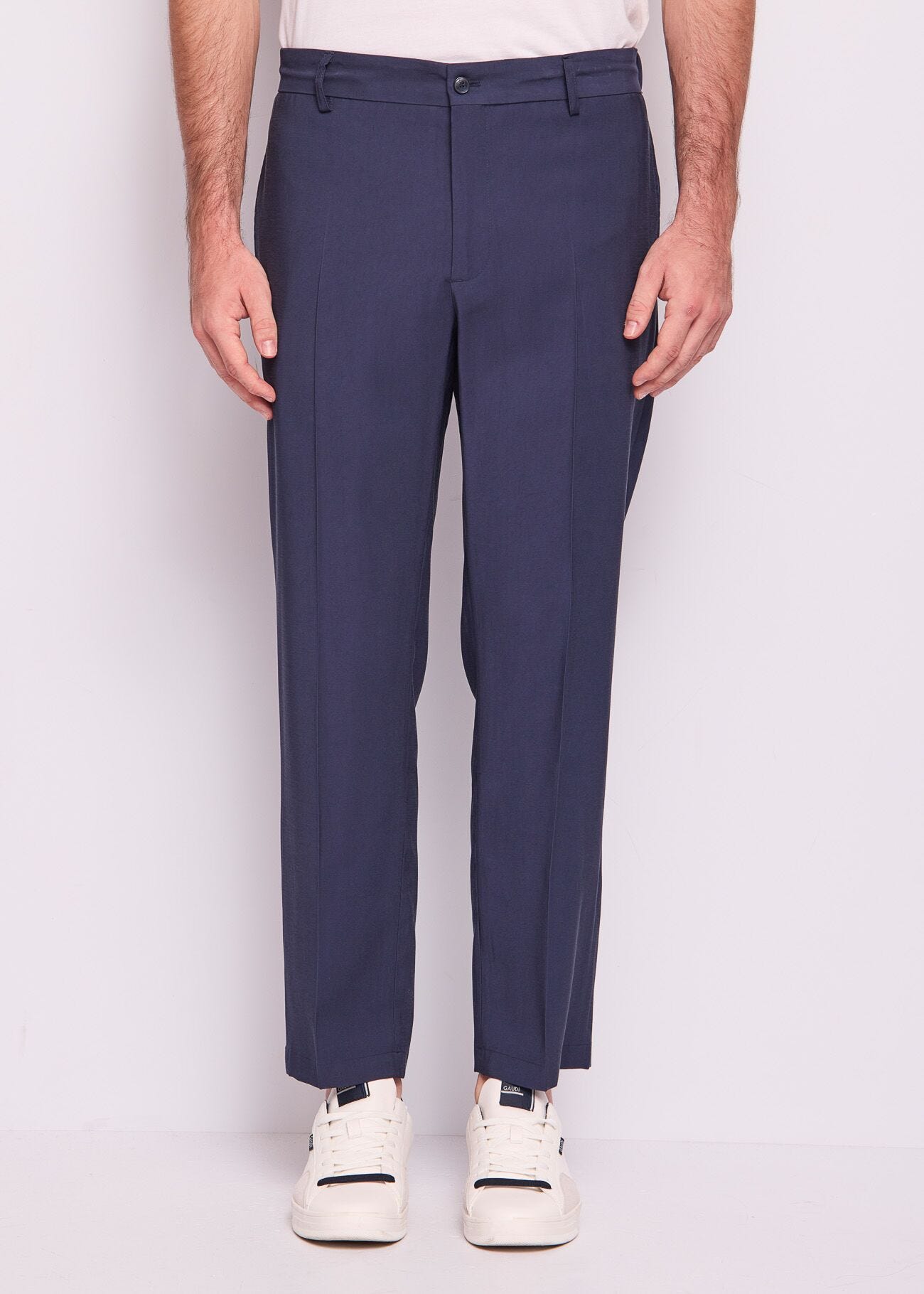 Pantaloni blu da uomo