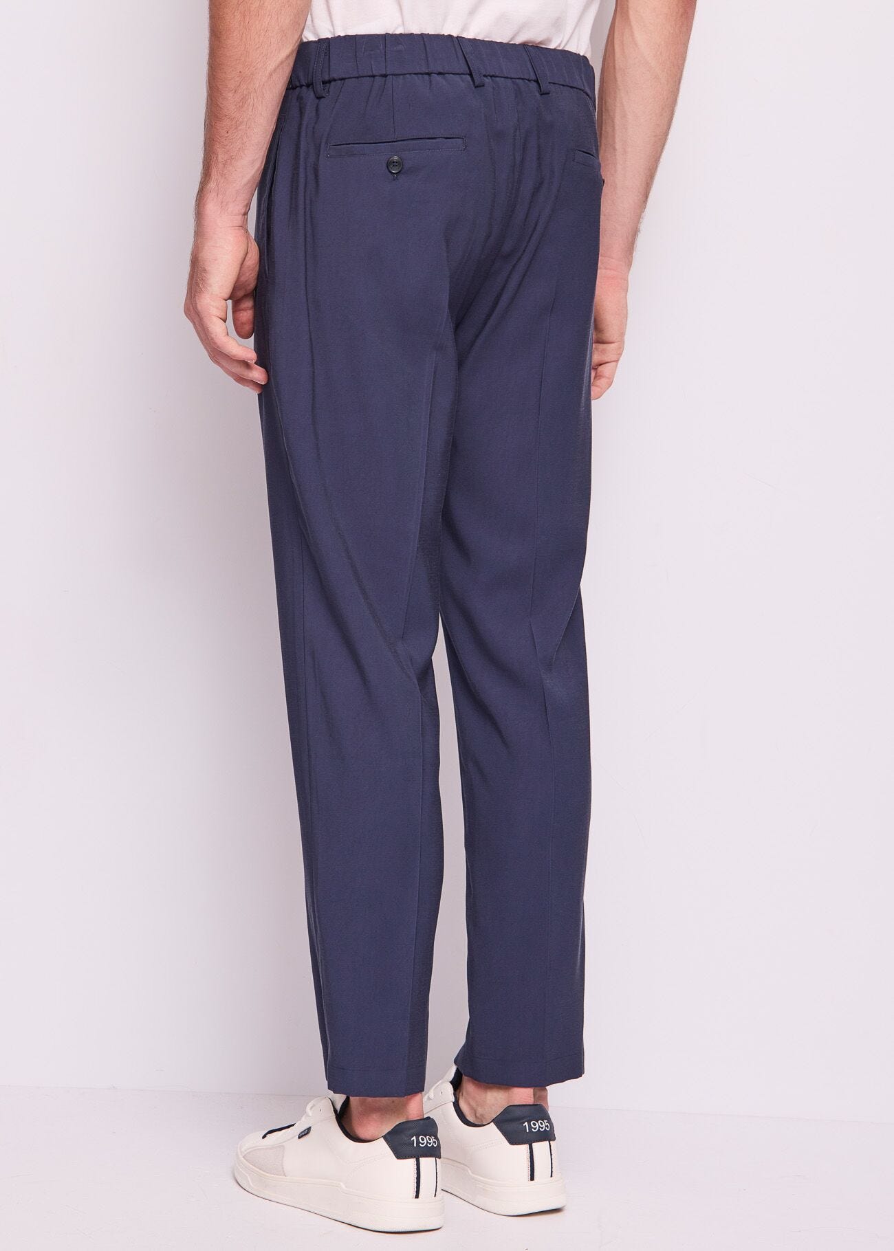 Pantaloni blu da uomo