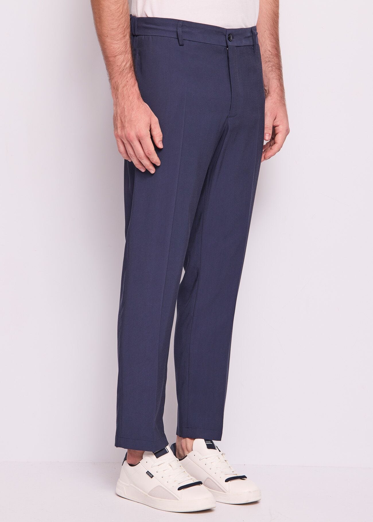 Pantaloni blu da uomo