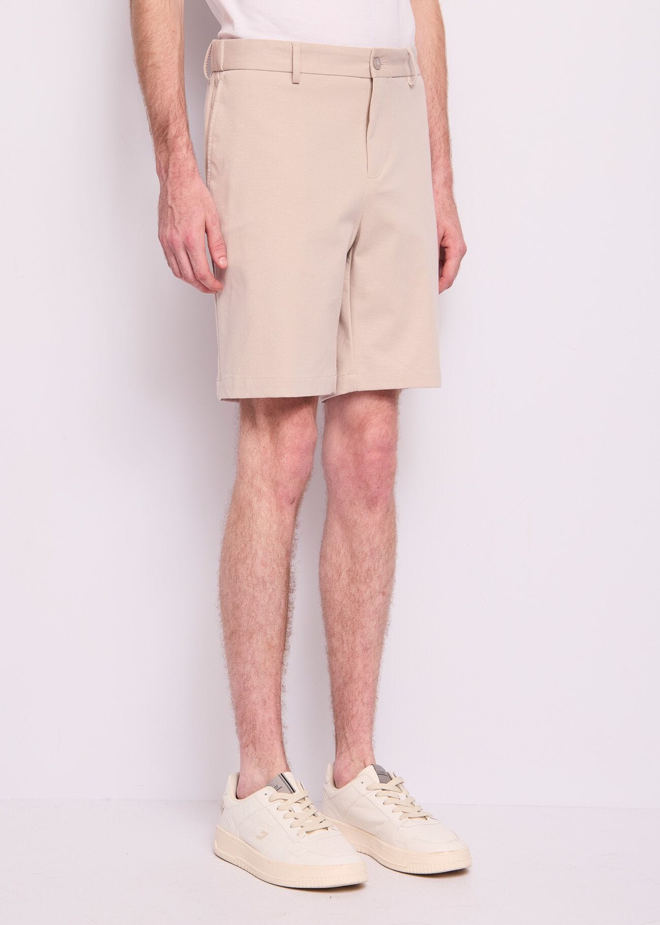 Bermuda en coton mélangé pour homme