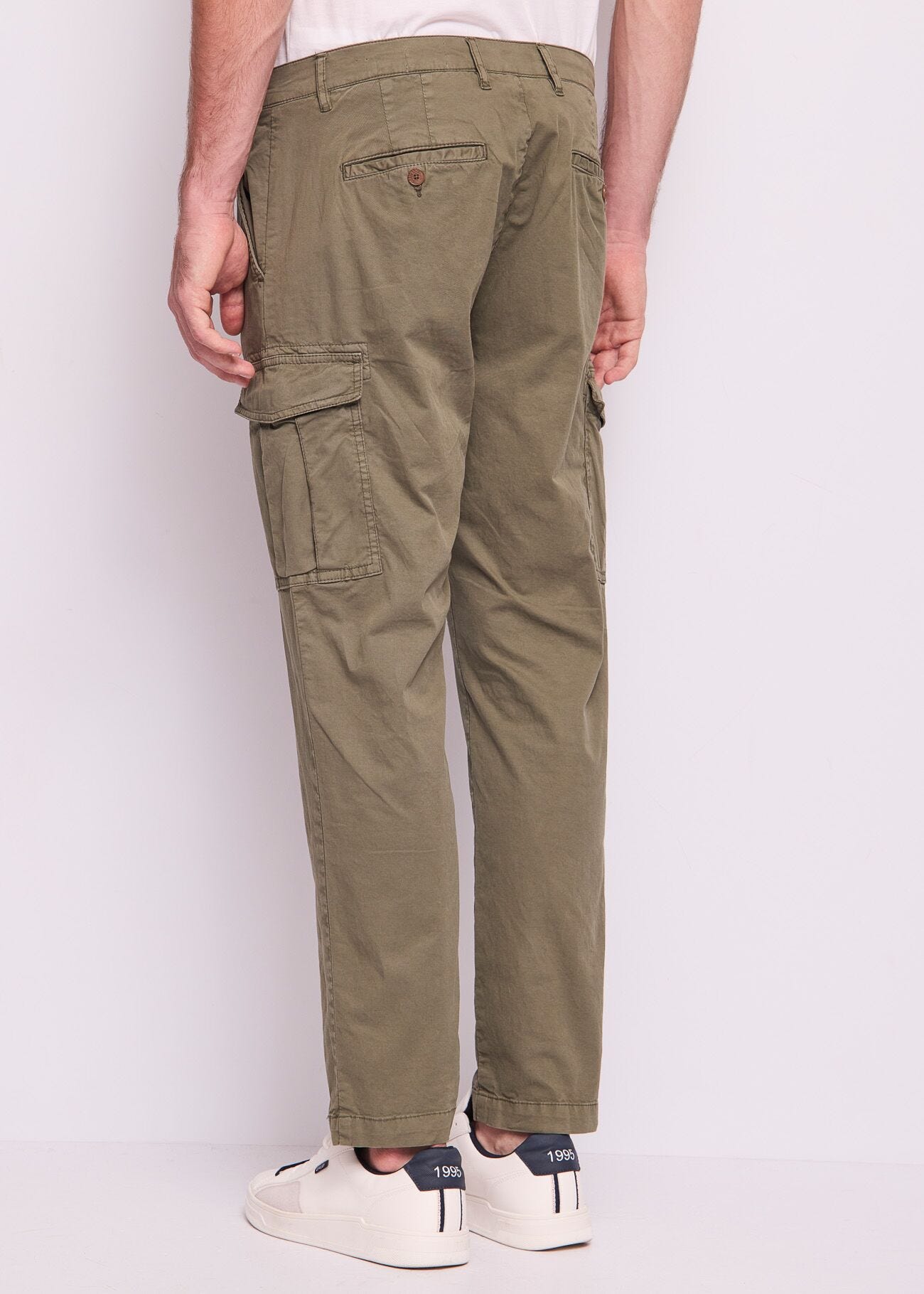 Pantaloni cargo da uomo in cotone