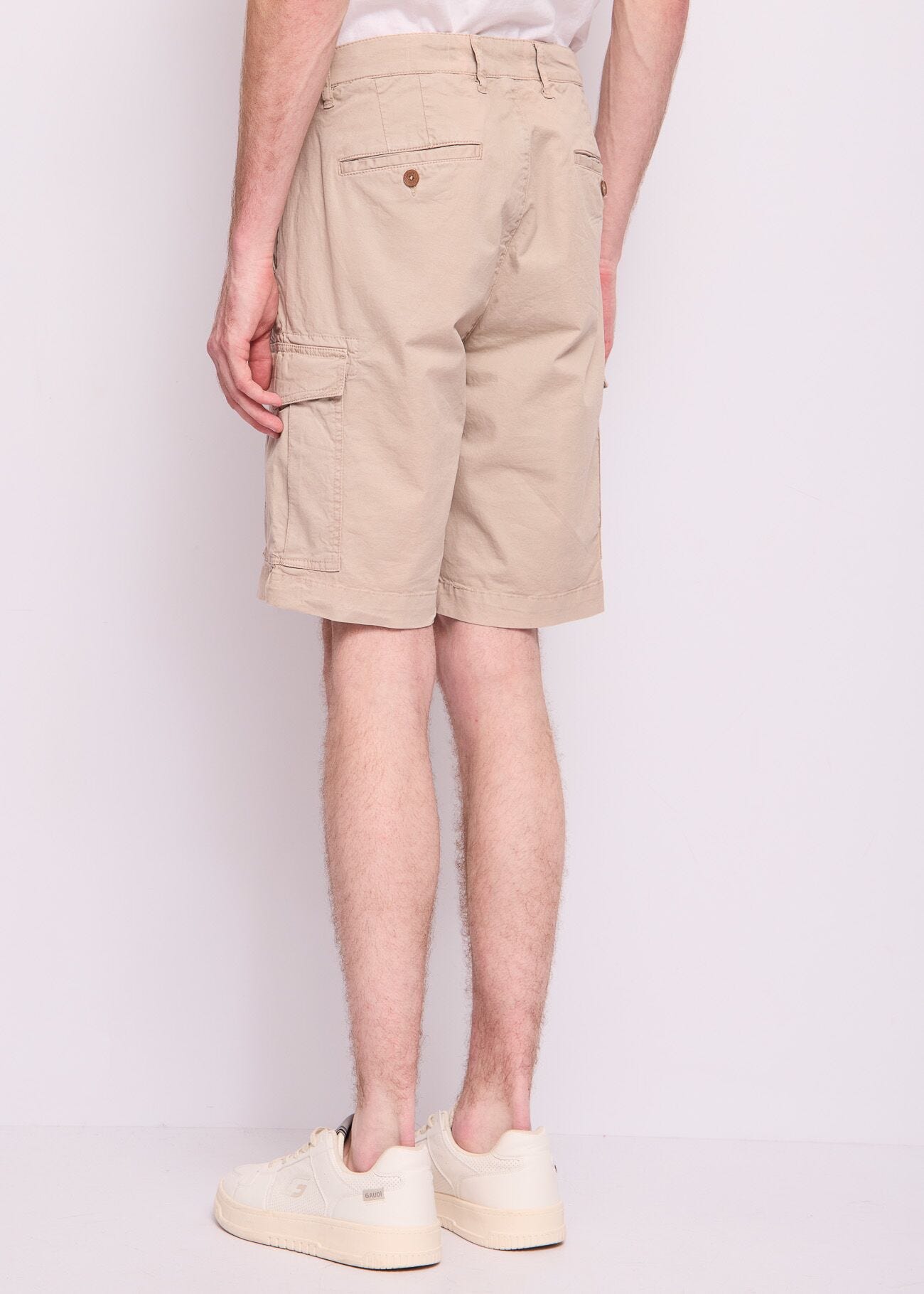 Short cargo en coton pour homme