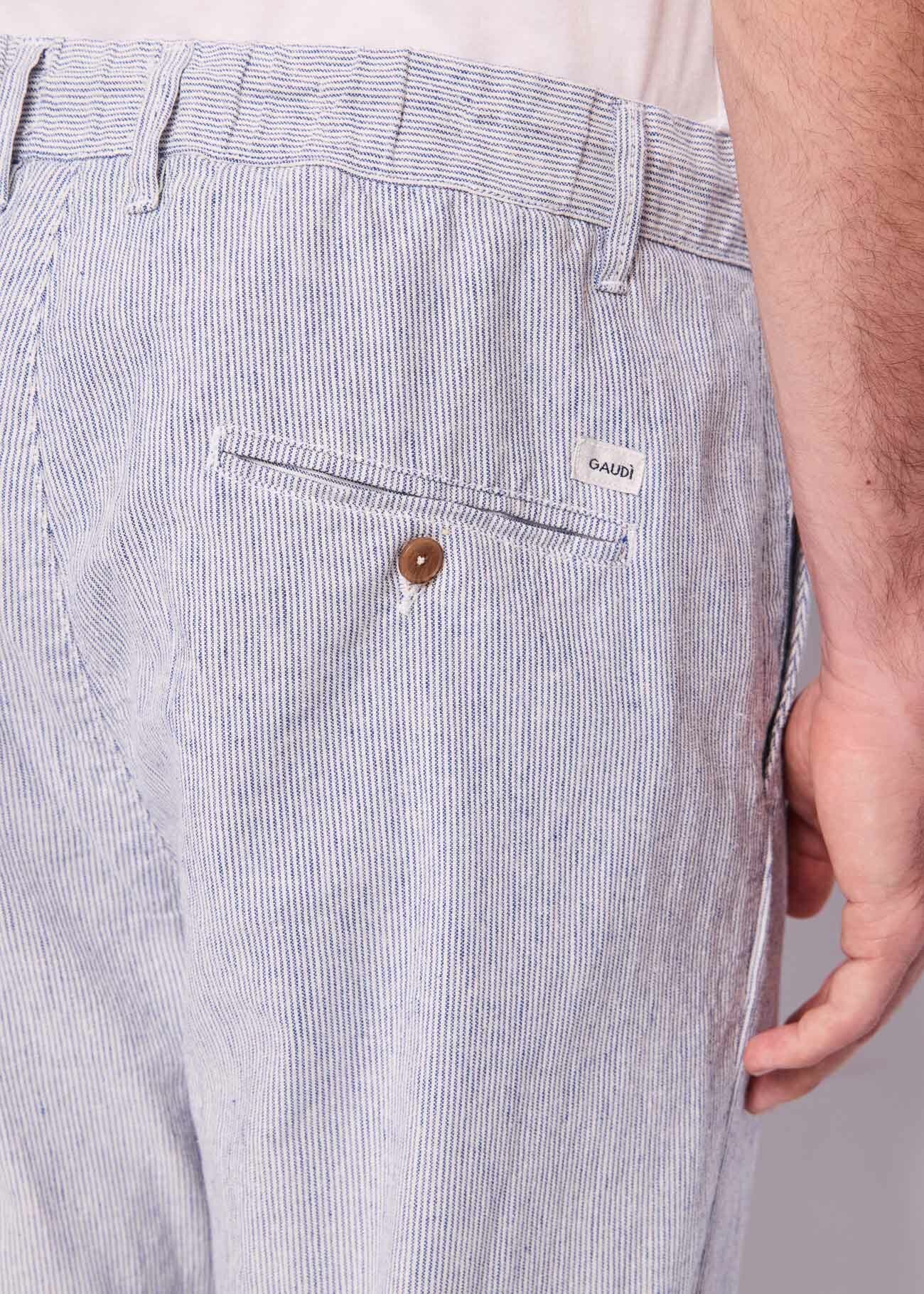 Men’s linen and cotton trousers
