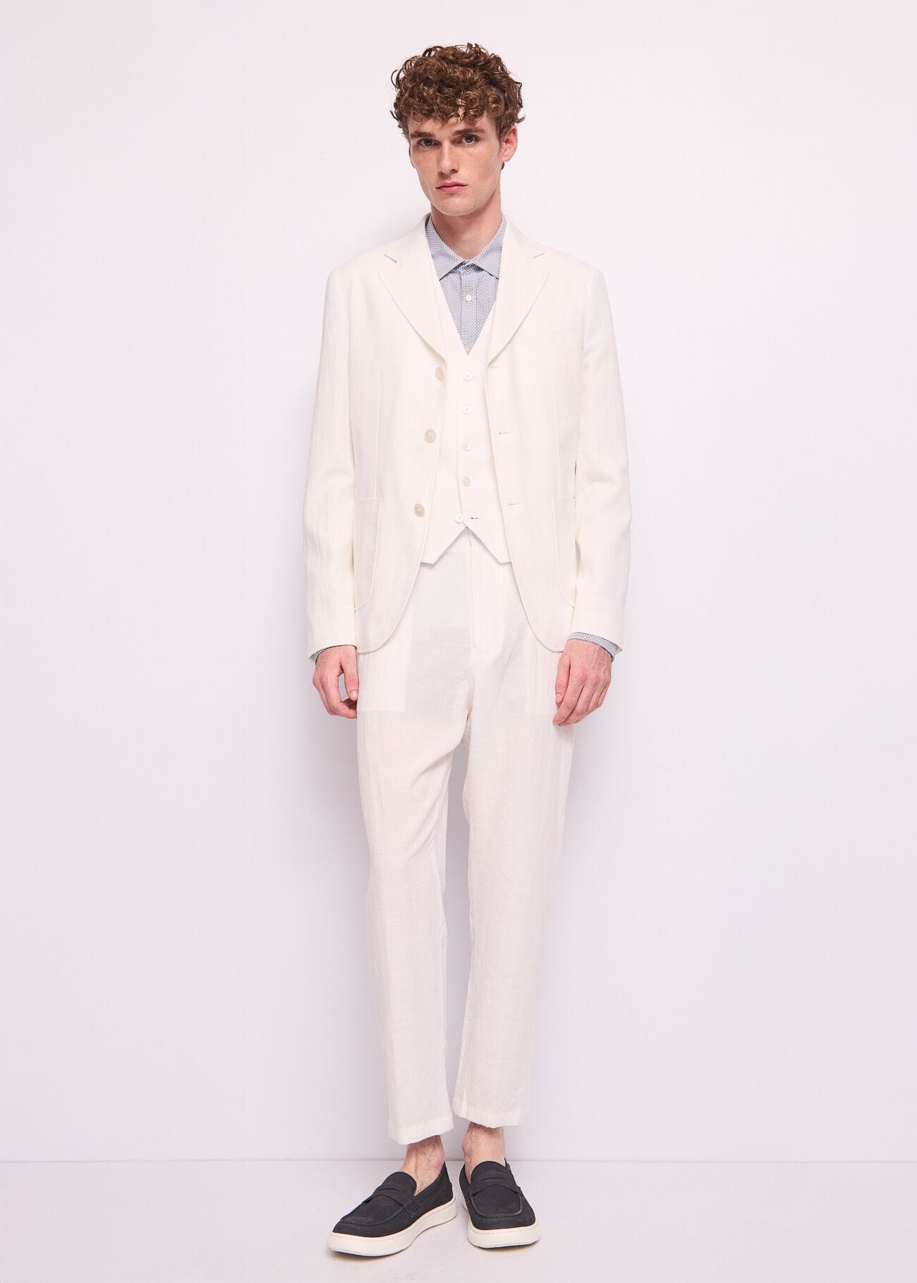 Pantaloni da uomo in misto cotone