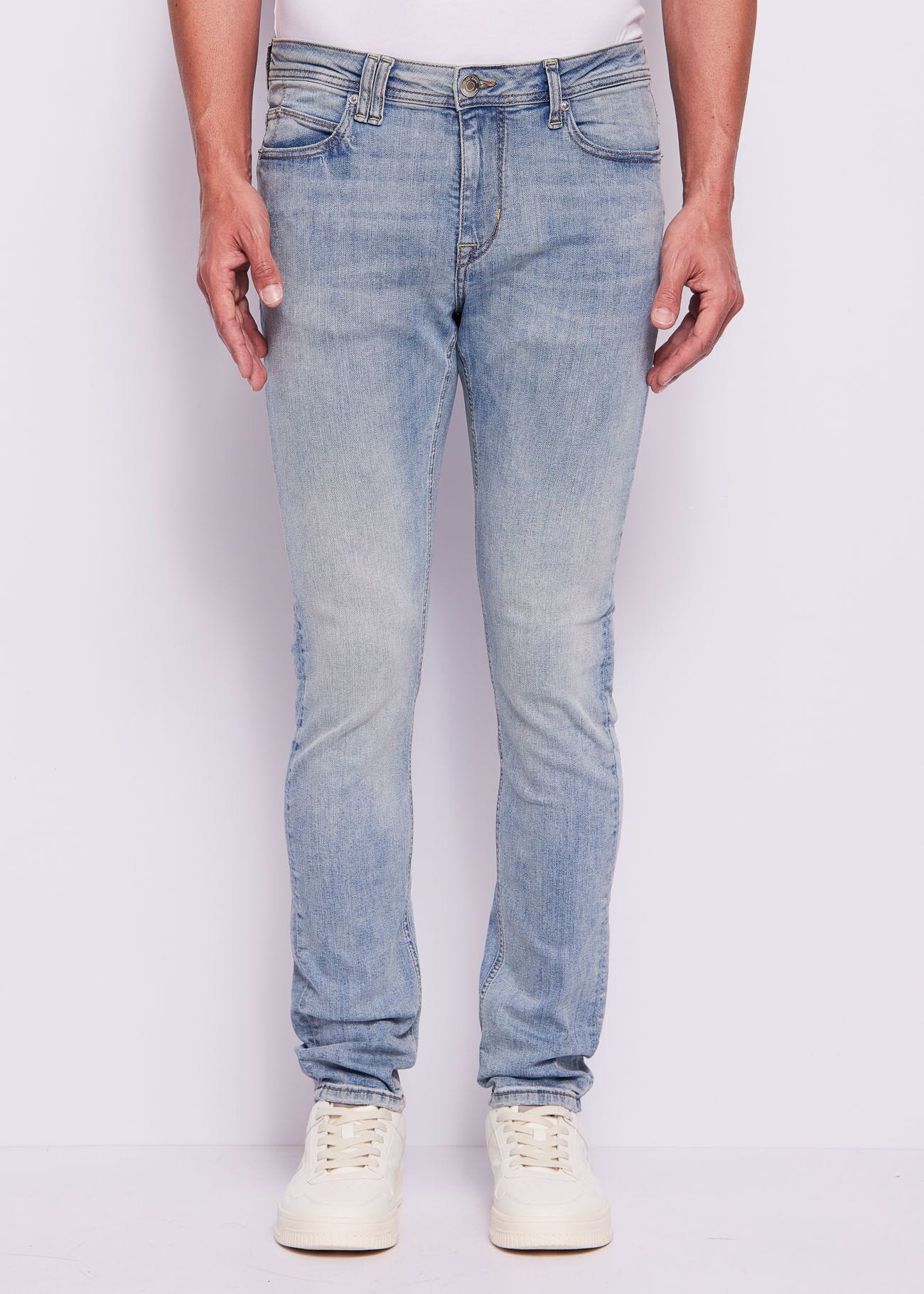 Jeans uomo slim in cotone used
