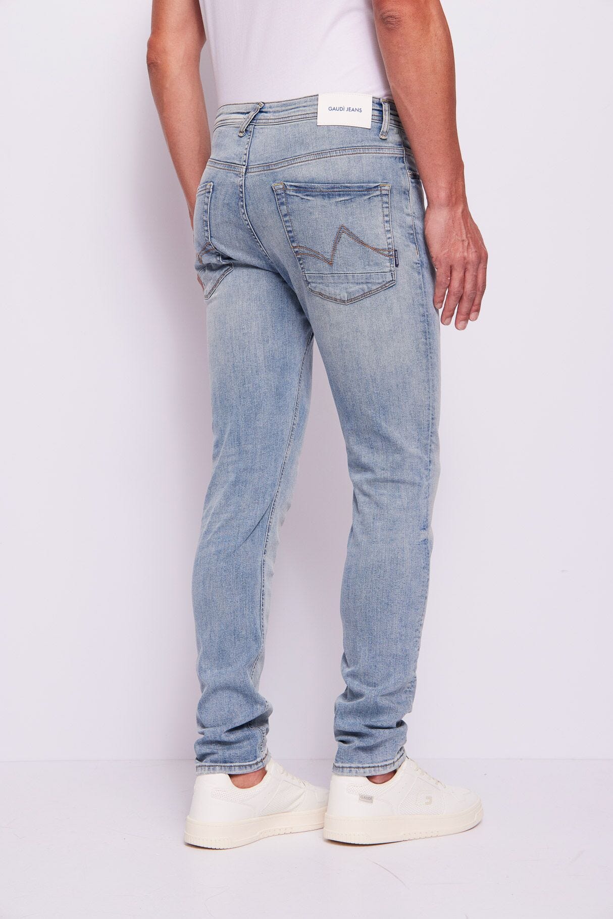 Jeans uomo slim in cotone used