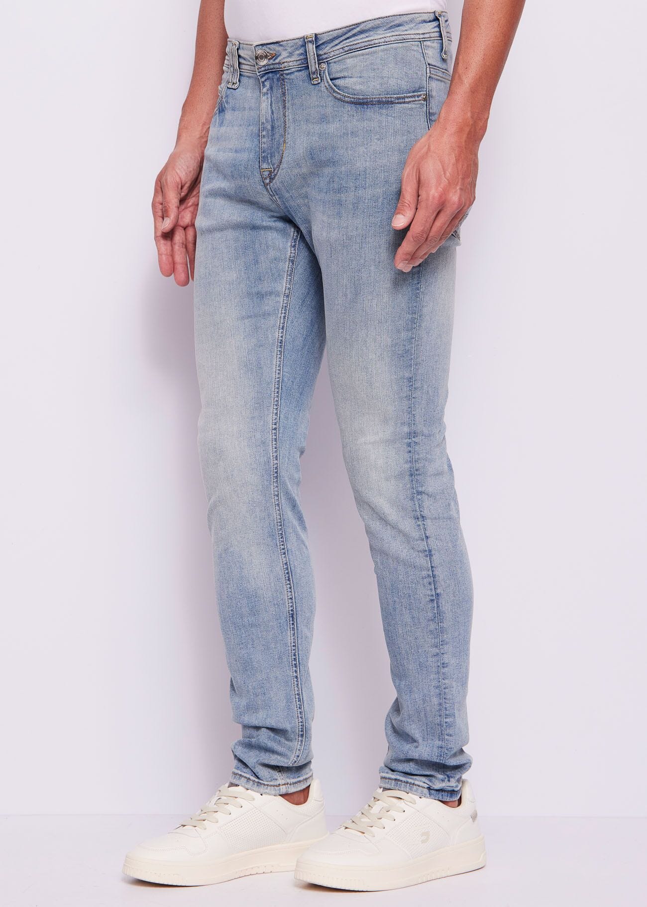 Jeans uomo slim in cotone used
