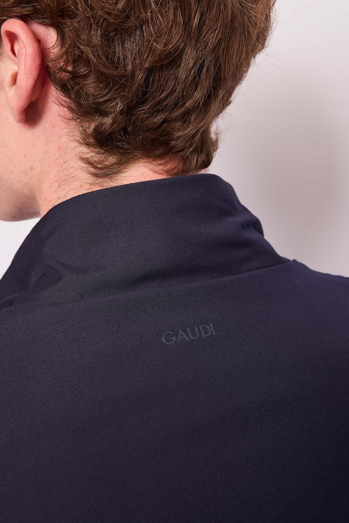 Men's blue jacket with zip