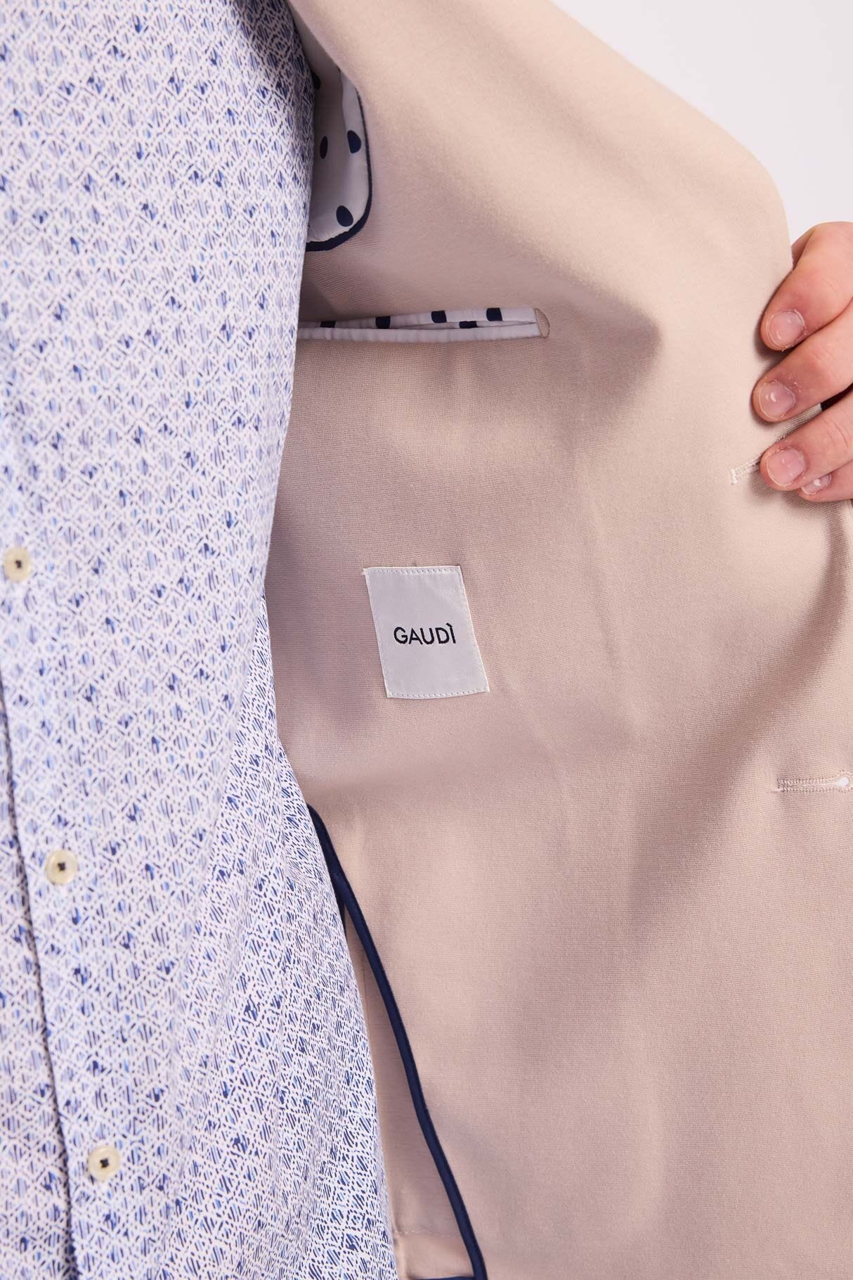 Blazer en mezcla de algodón para hombre
