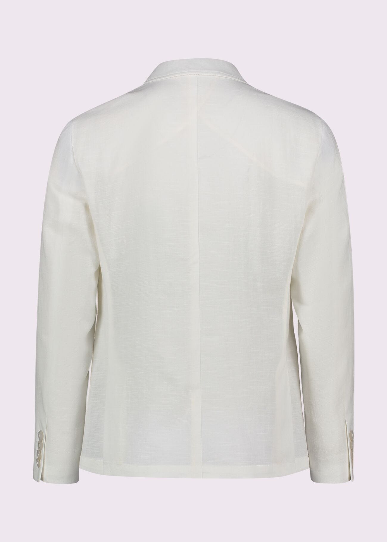 Blazer blanc en coton pour homme