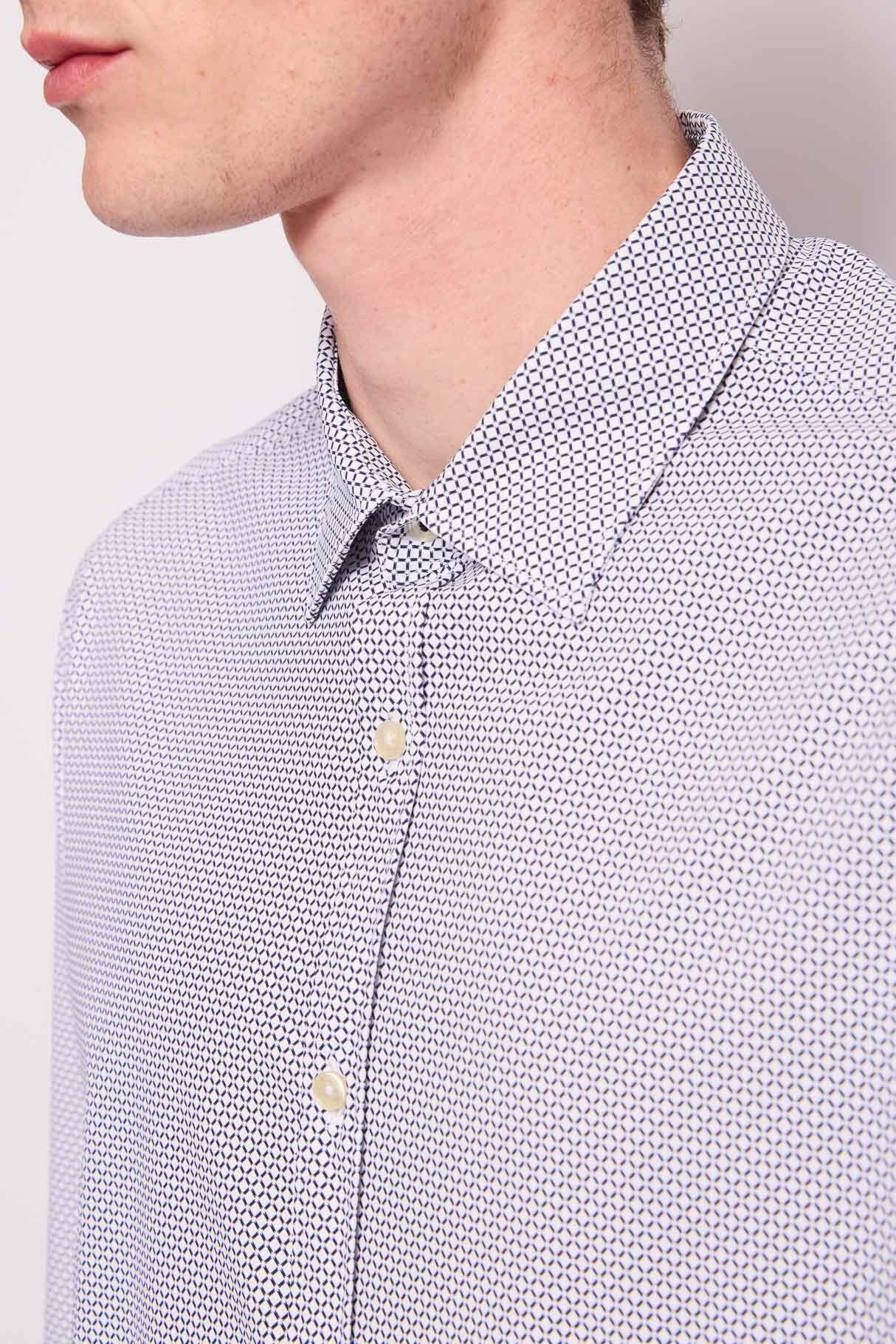 Men's printed nylon shirt