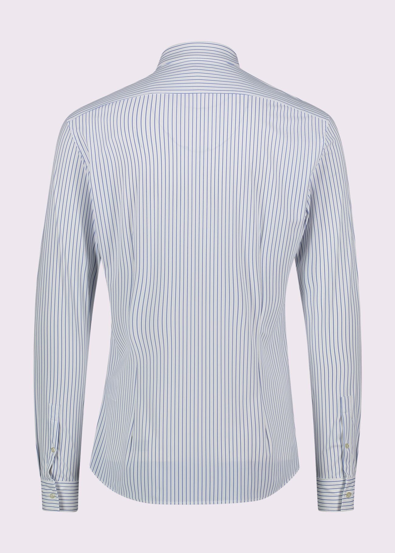 Camisa de nailon a rayas para hombre