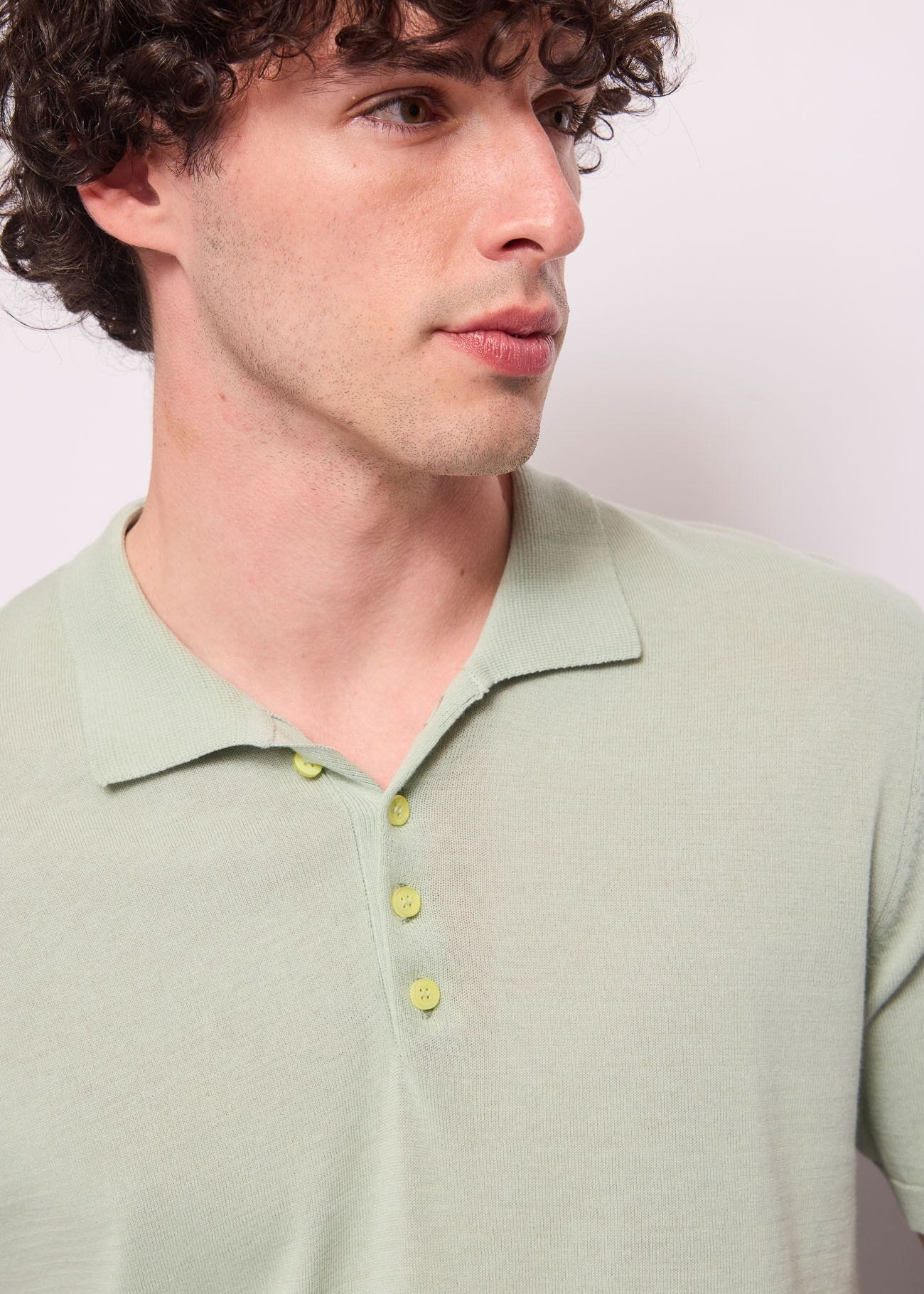 Polo da uomo in maglia di cotone