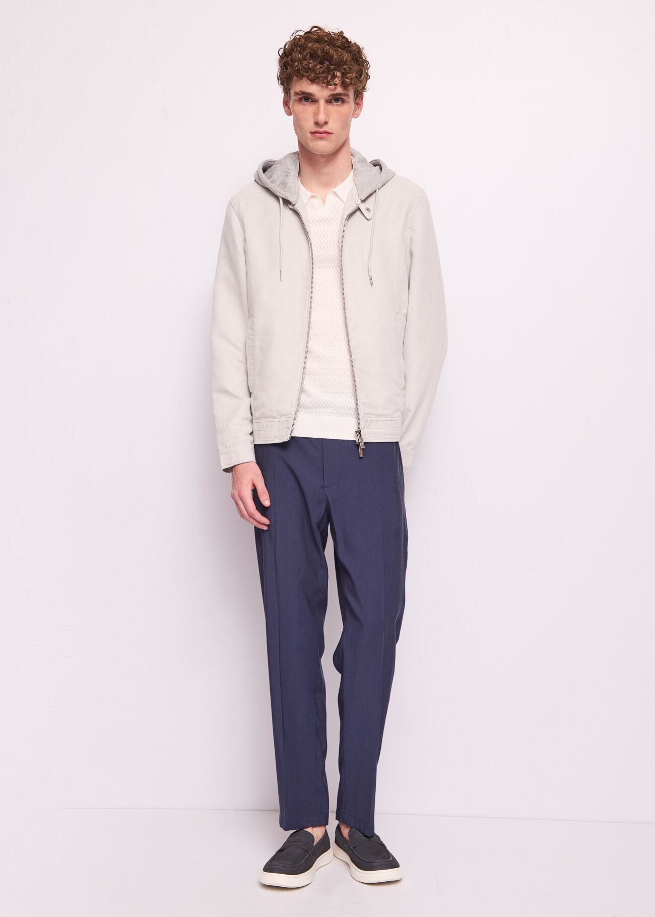 Polo en maille de coton pour homme