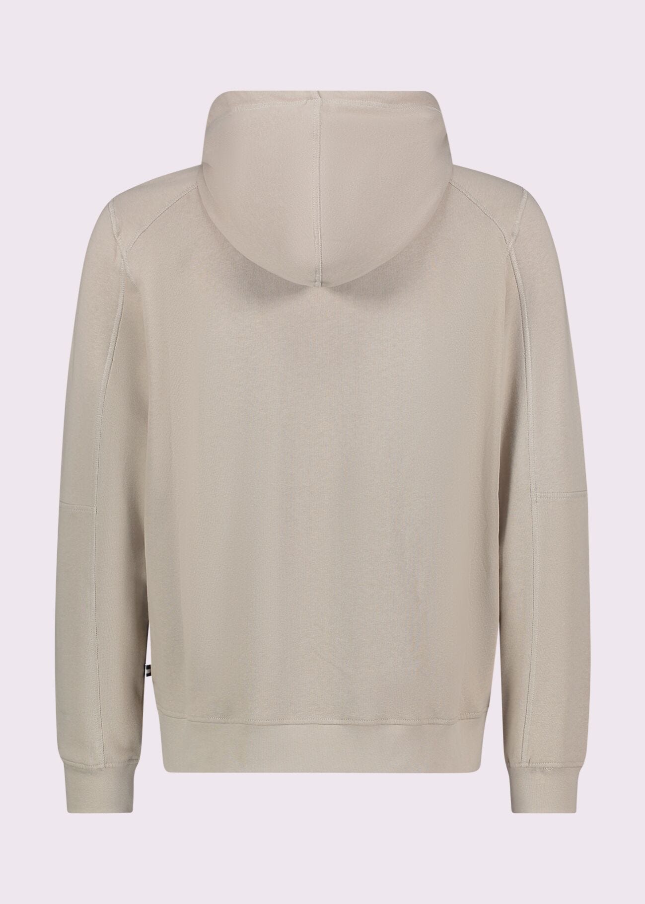 Sudadera beige de algodón para hombre