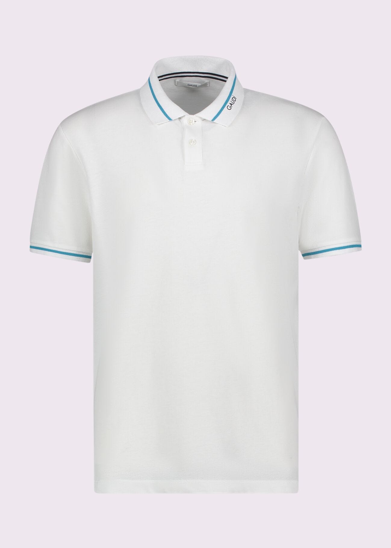 Polo bianca da uomo in cotone