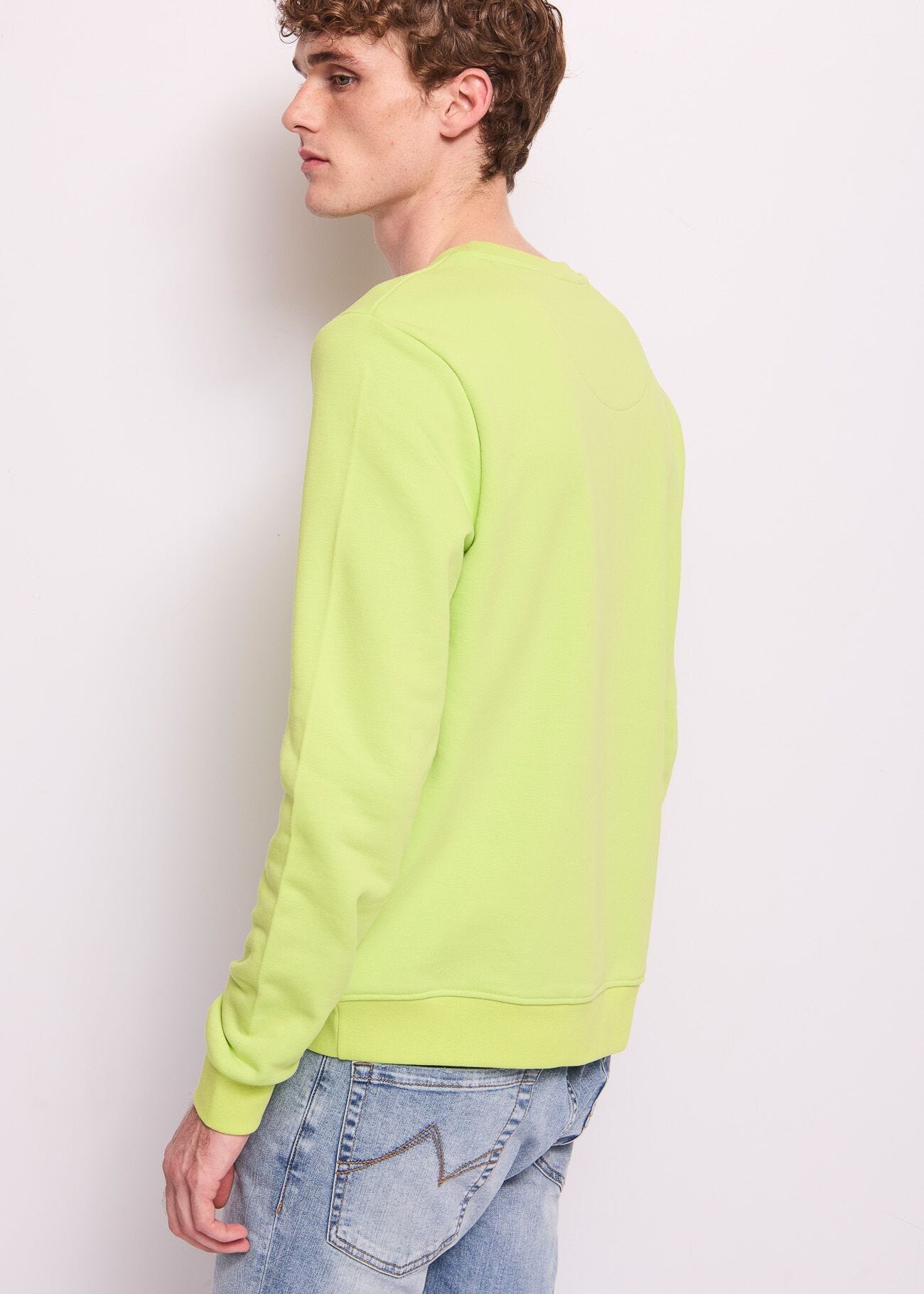 Sudadera de algodón con logotipo para hombre
