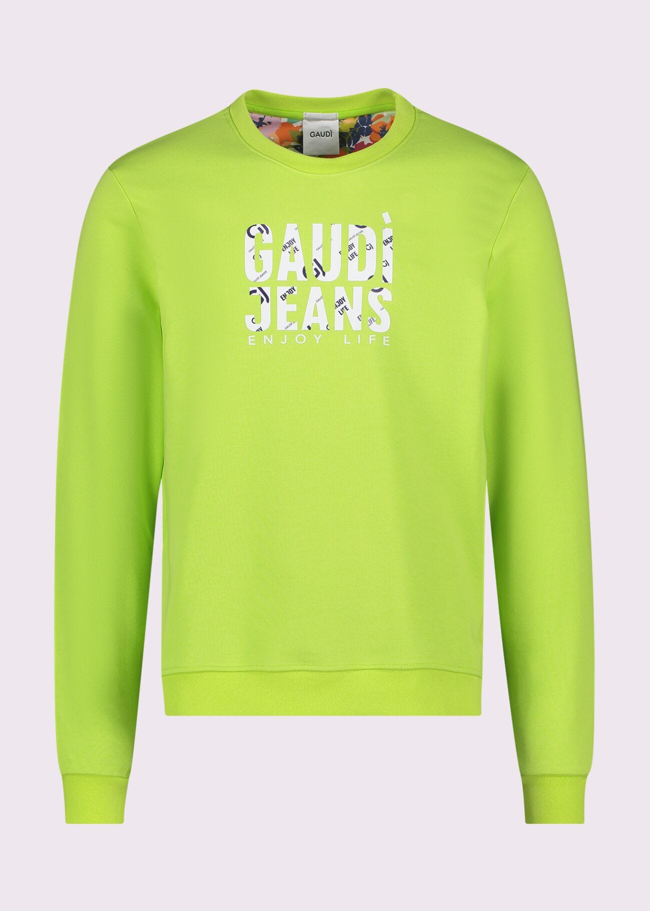Sudadera de algodón con logotipo para hombre