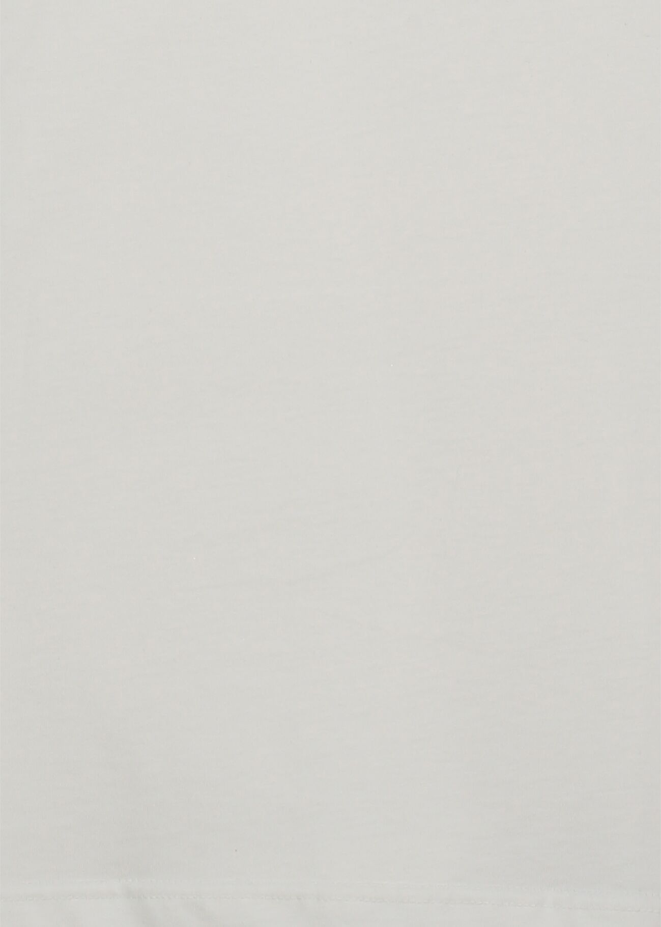 Camiseta blanca de algodón para hombre