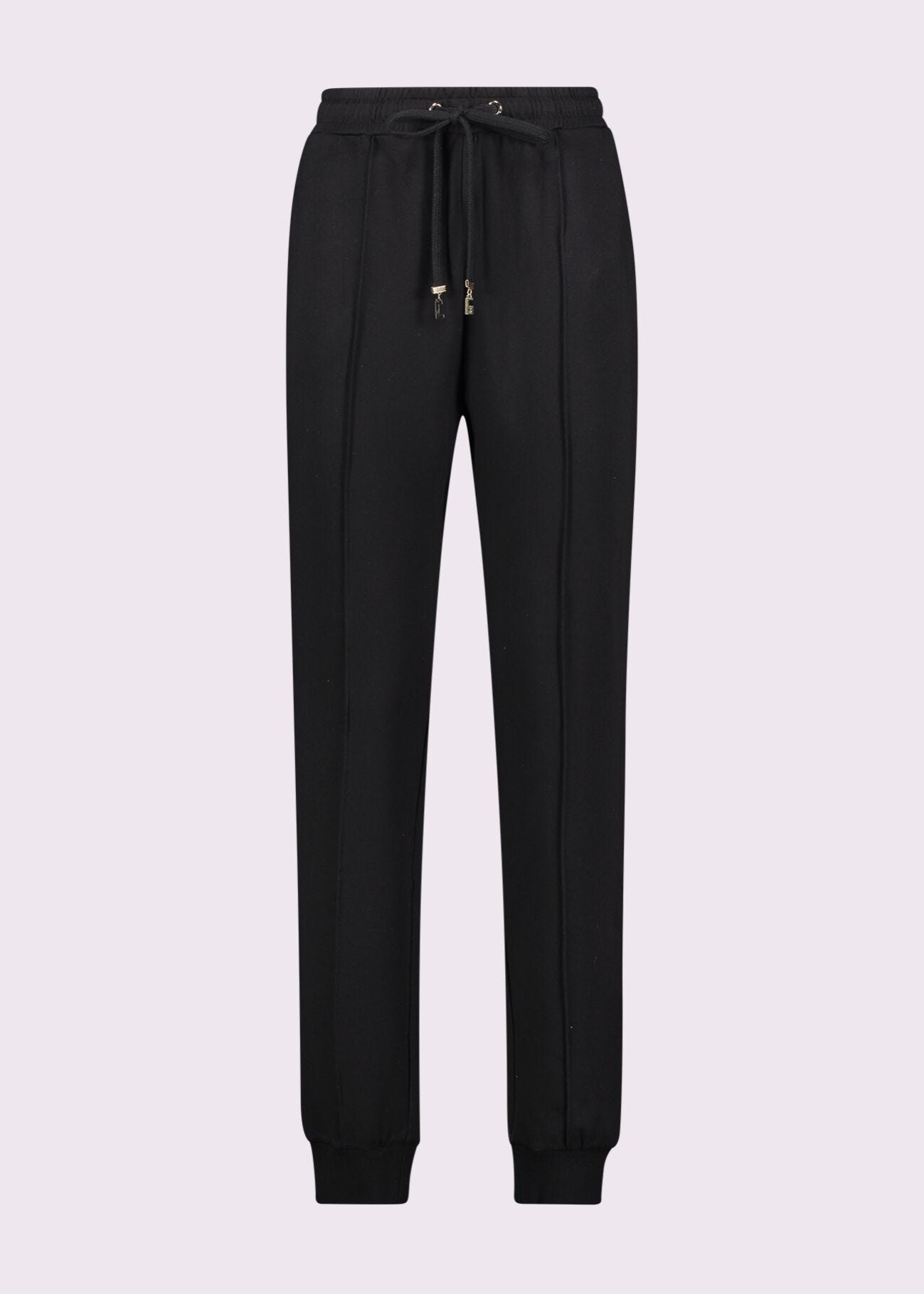 Pantalon de jogging noir en coton