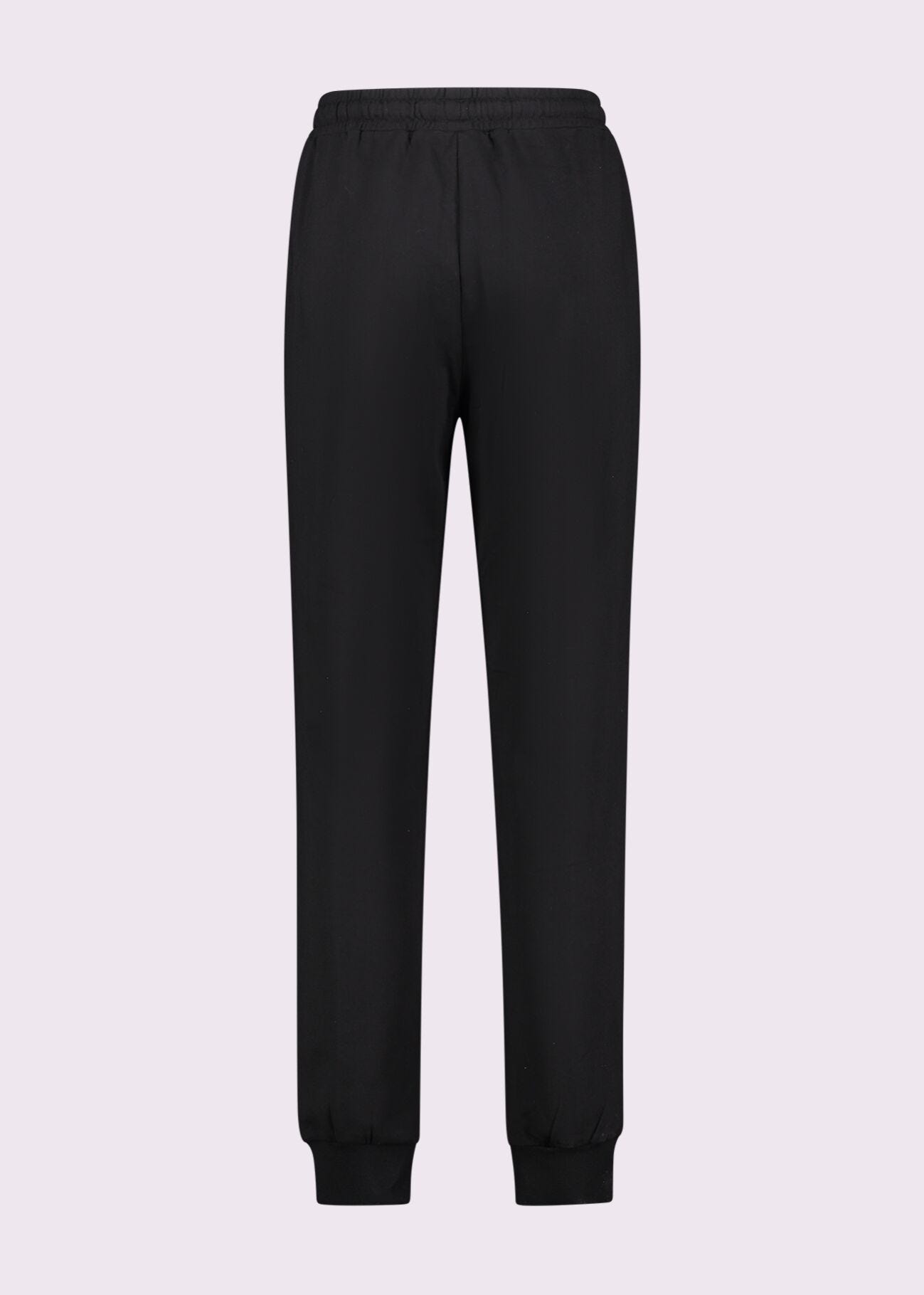 Pantalon de jogging noir en coton