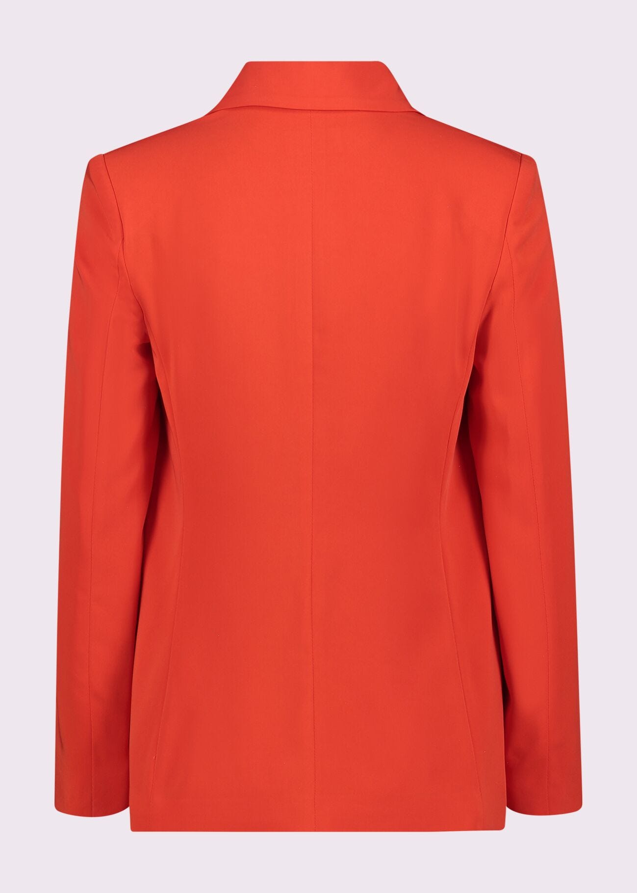 Blazer donna rosso monopetto