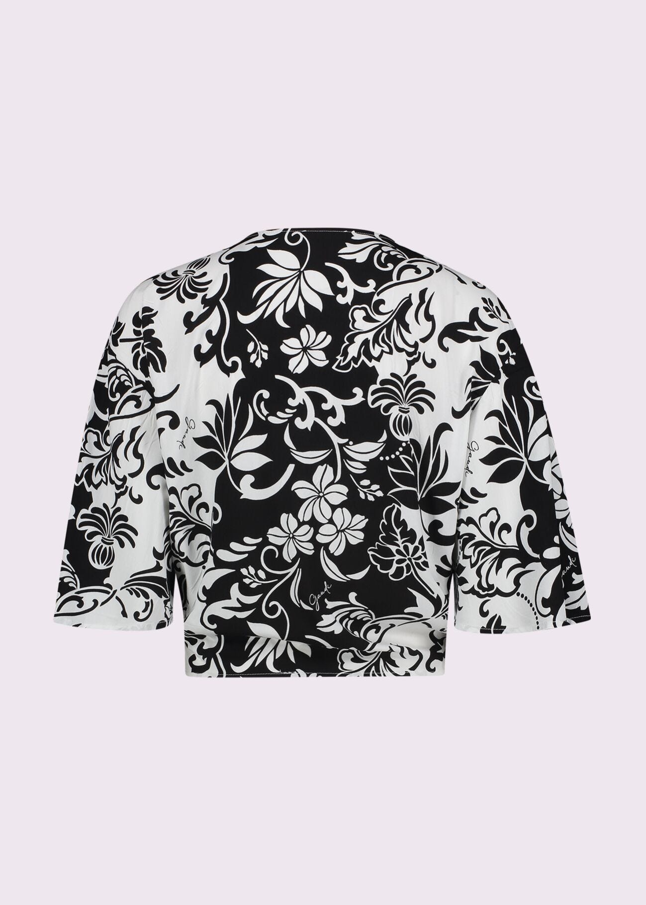 Blouse en mousseline imprimée pour femme