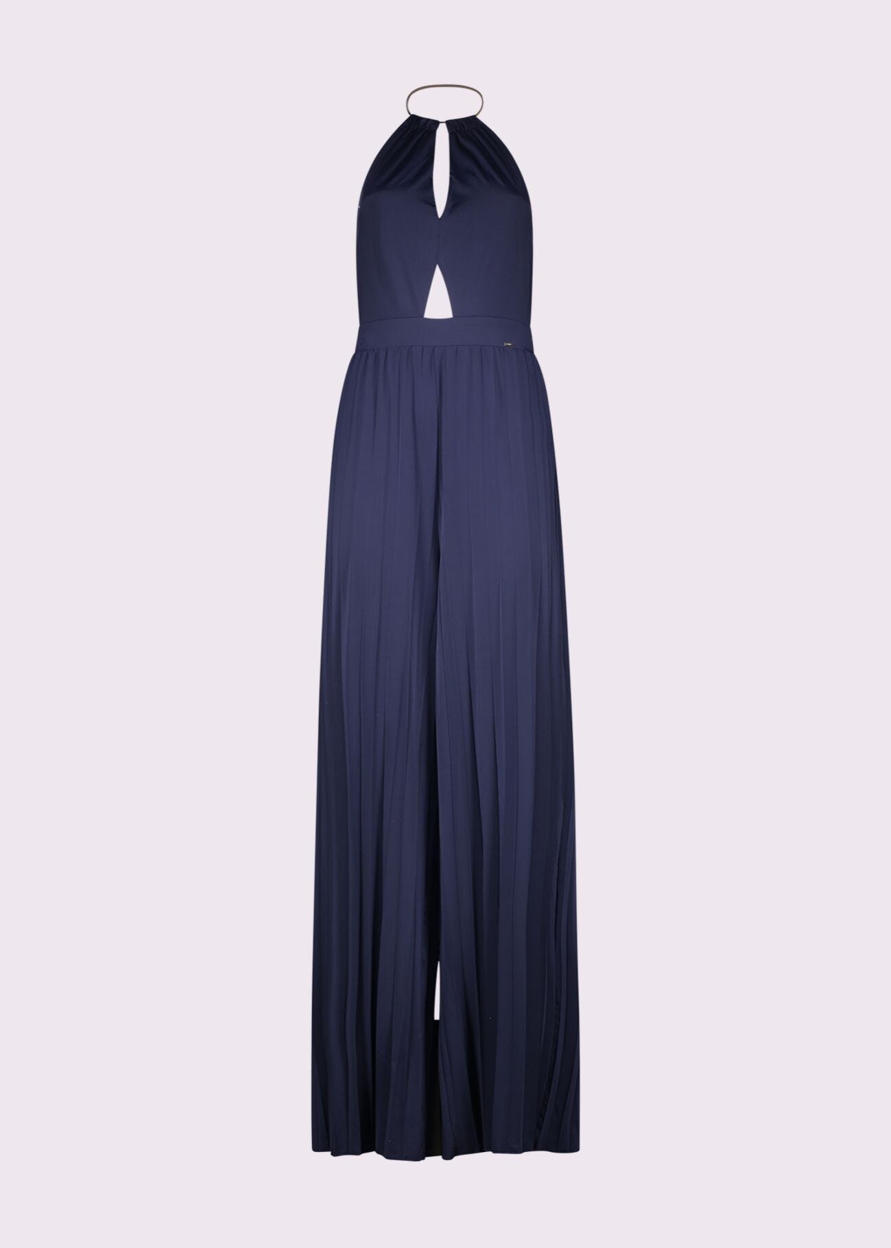 Combinaison bleue en jersey pour femme