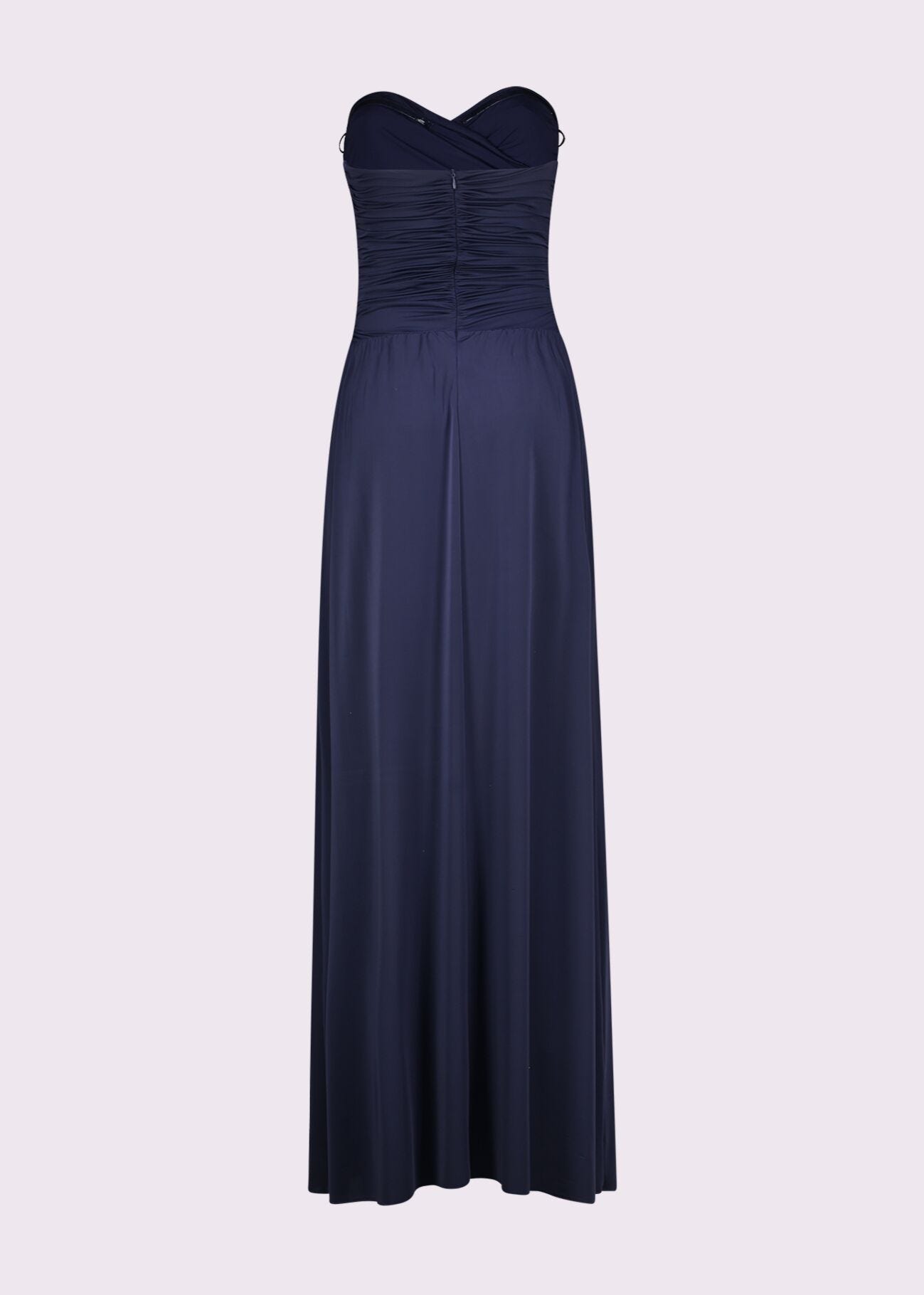 Robe bleue en jersey pour femme