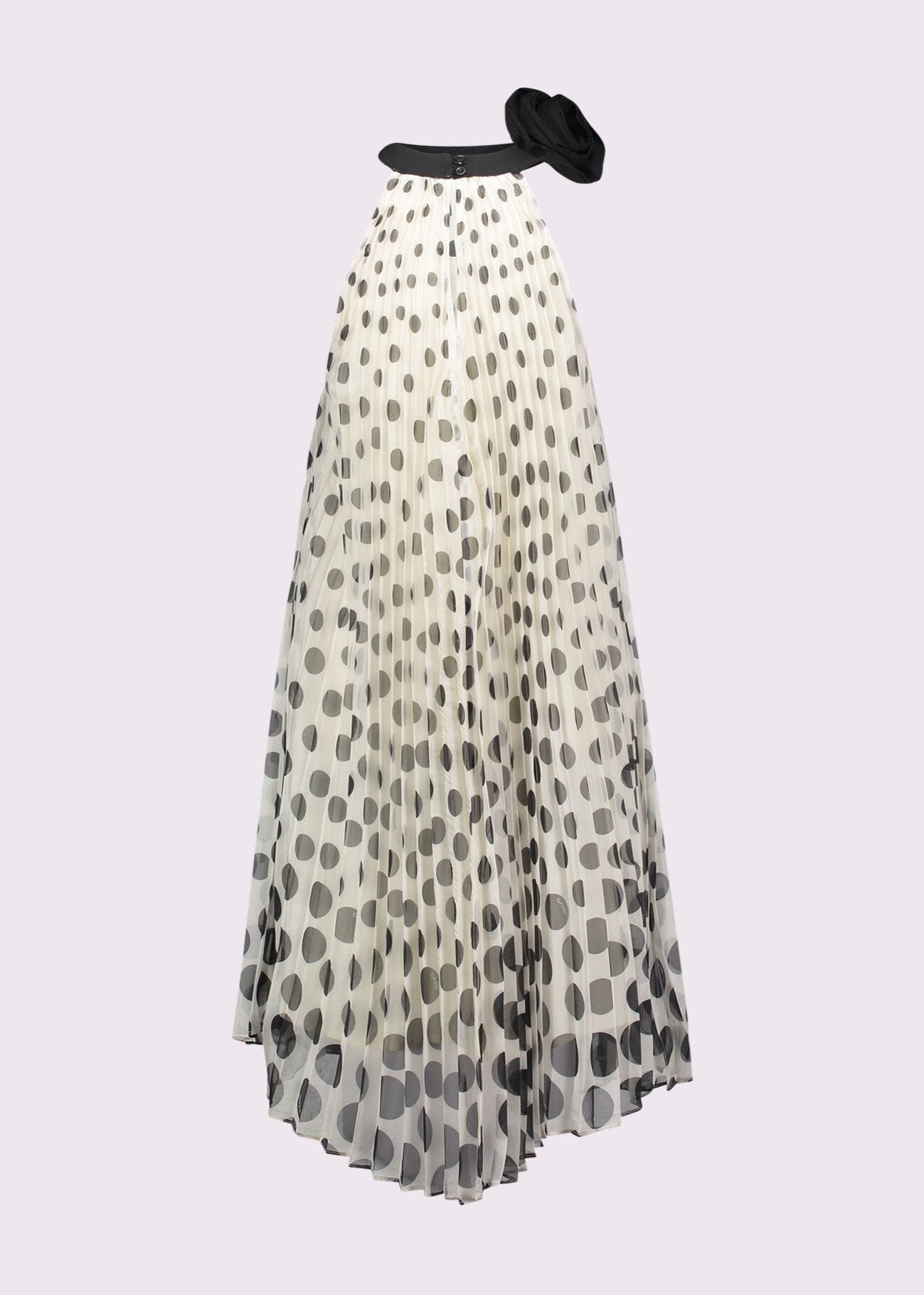 Women's printed chiffon dress