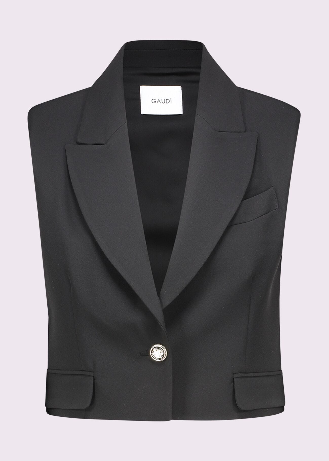 Gilet noir pour femme