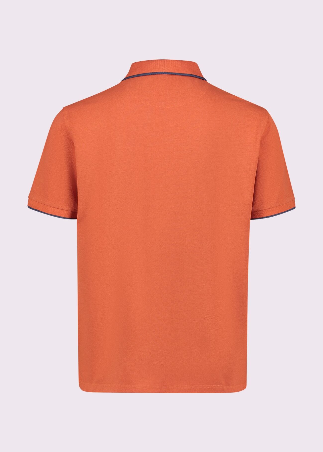 Polo rossa da uomo in cotone