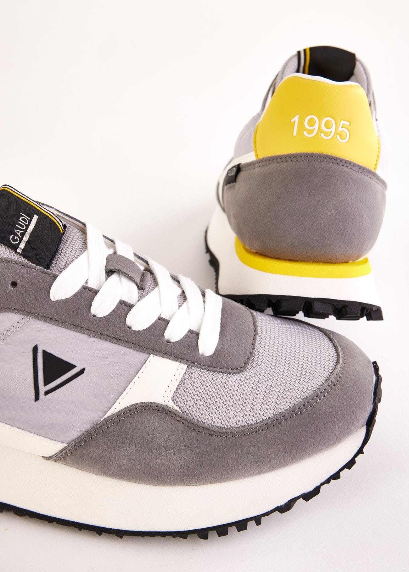 Baskets de running en nylon et matière synthétique