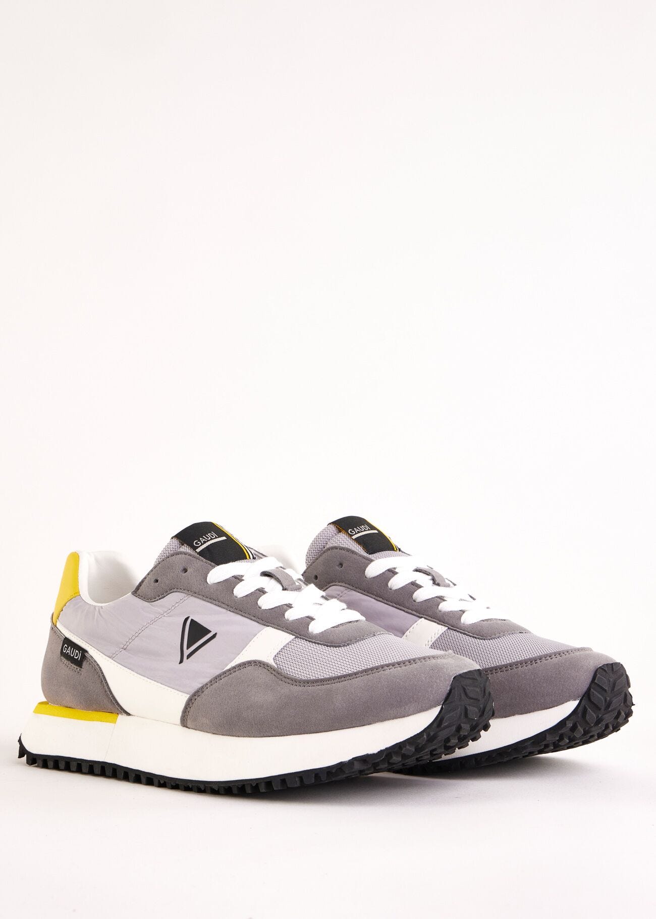 Baskets de running en nylon et matière synthétique