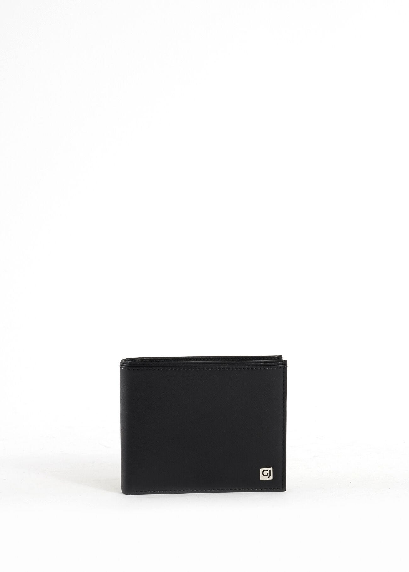 Black leather wallet