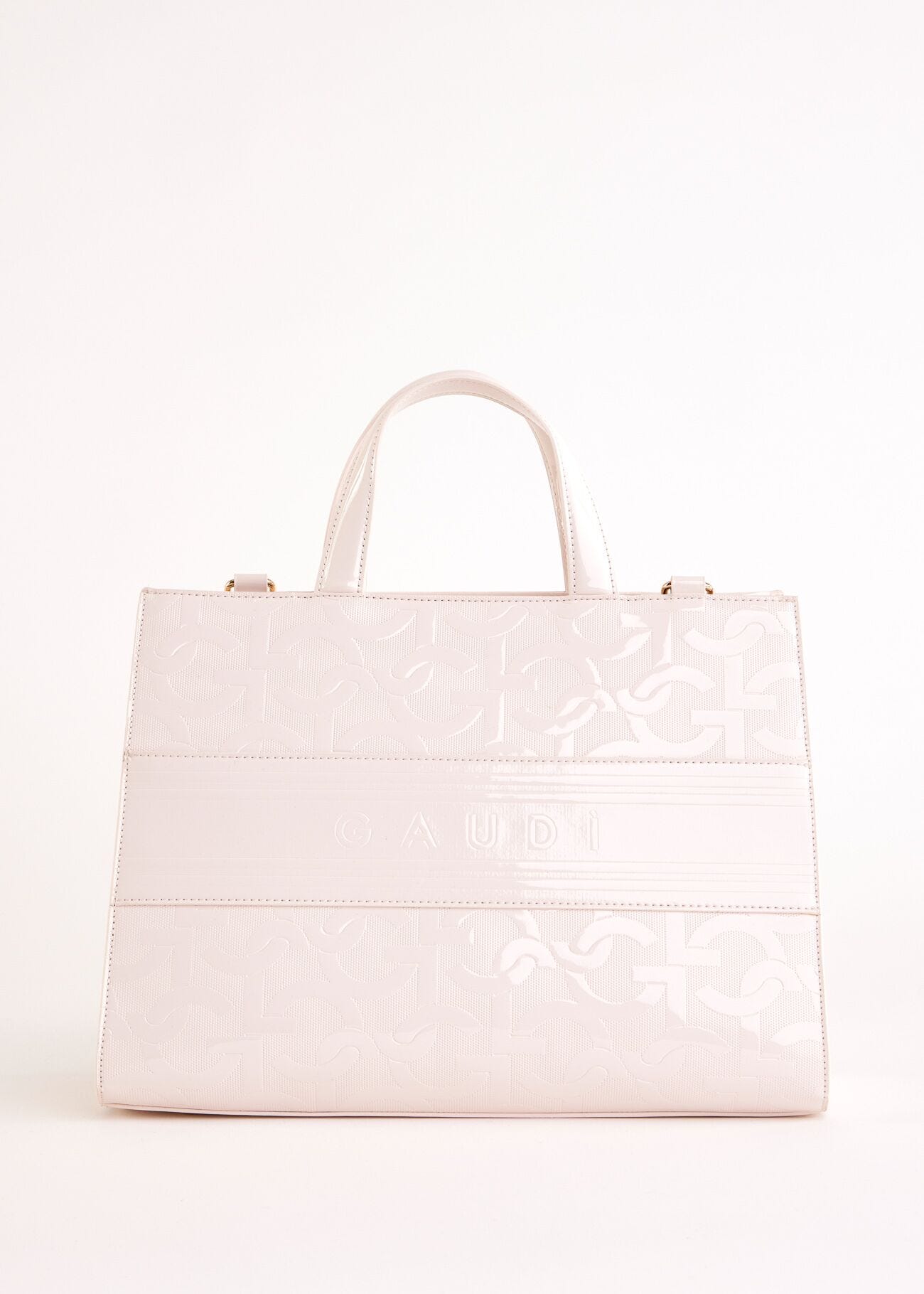Sac à main blanc avec logo