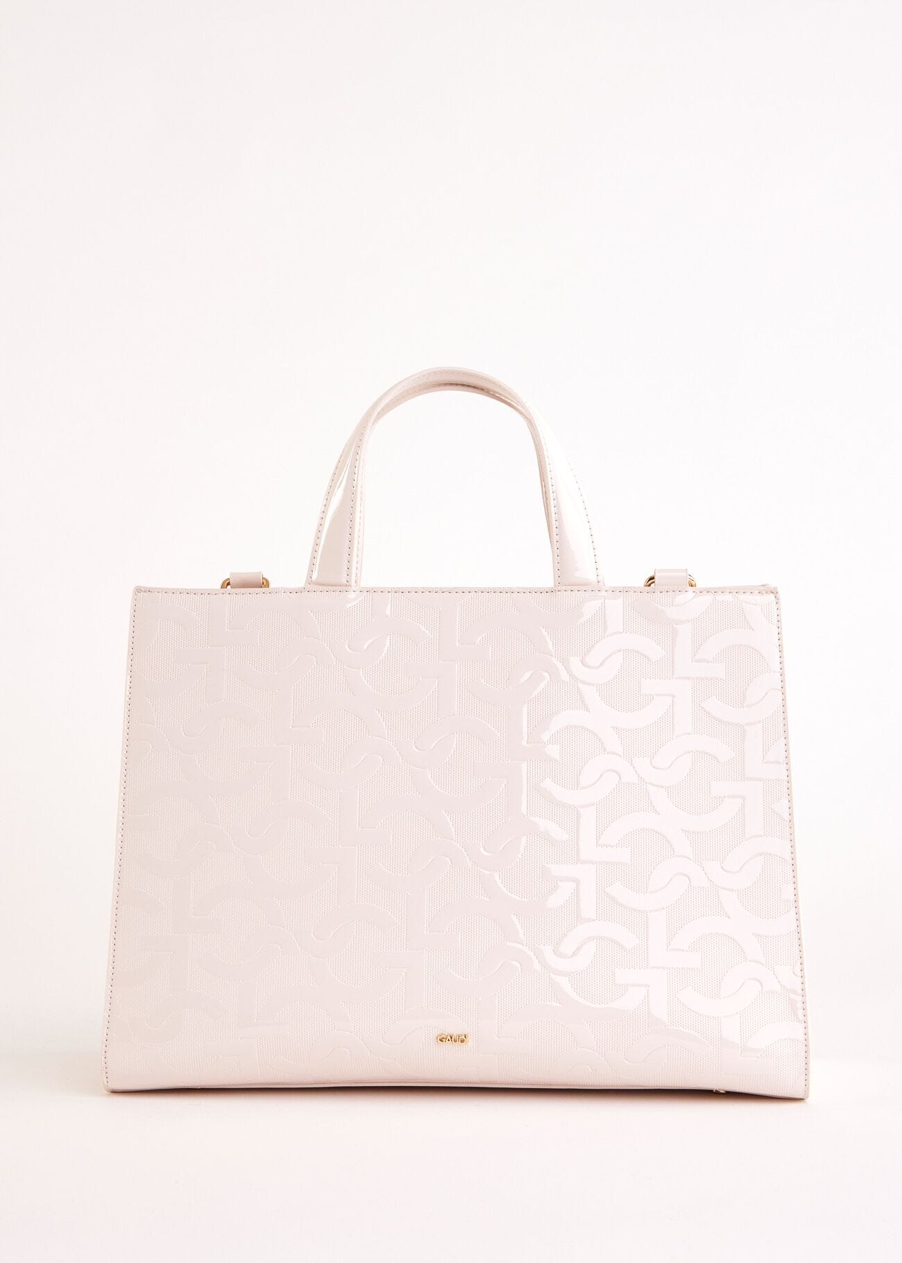 Sac à main blanc avec logo
