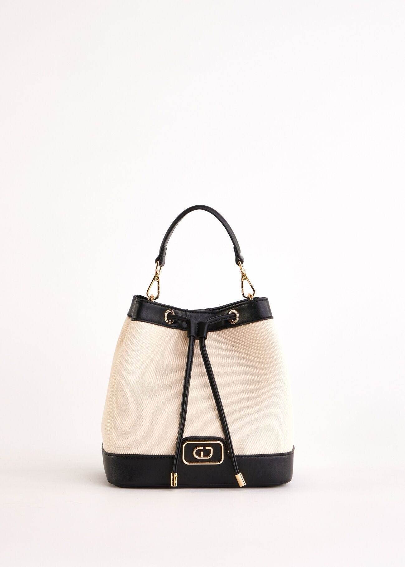 Bolso blanco tipo saco
