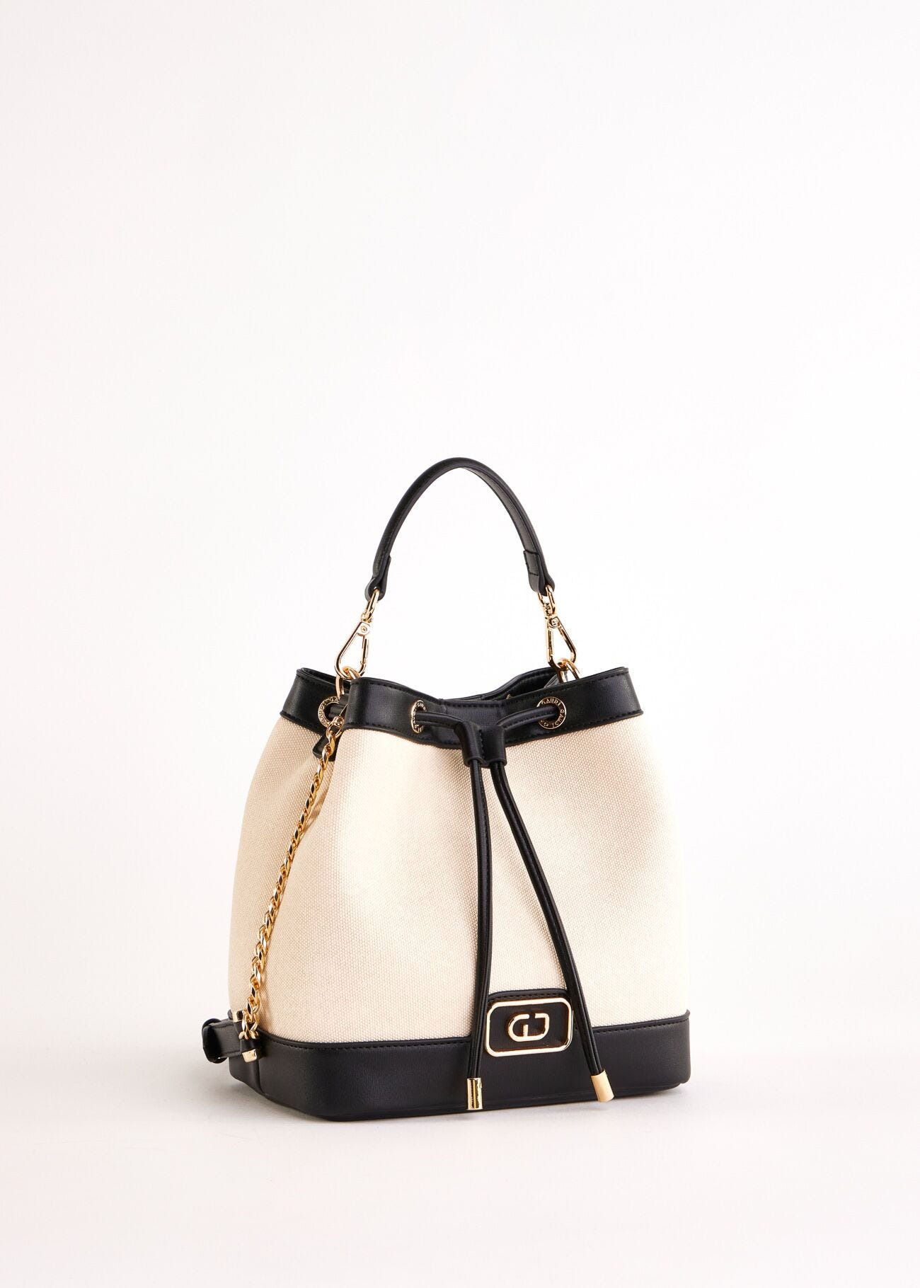 Bolso blanco tipo saco
