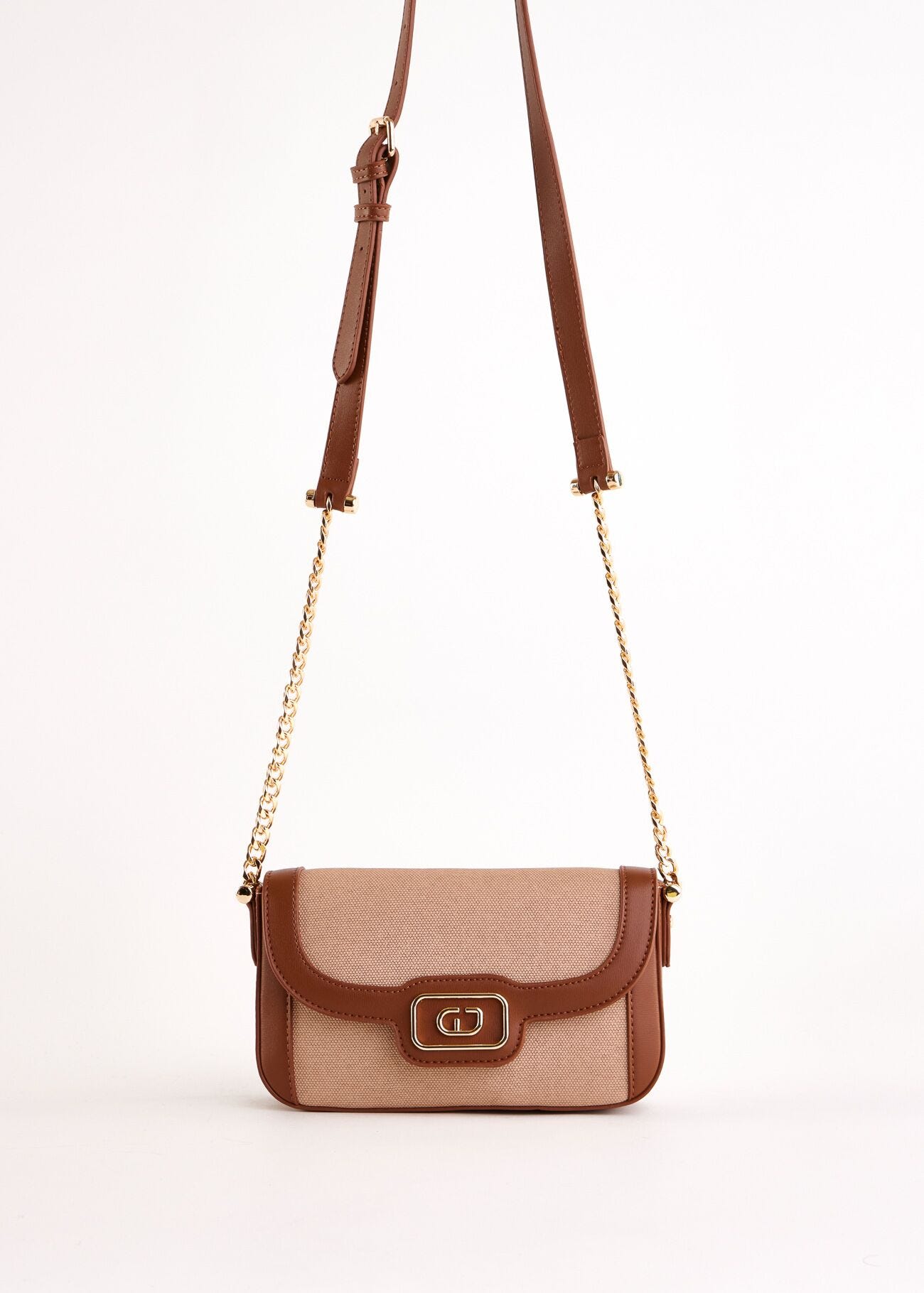 Borsa crossbody beige