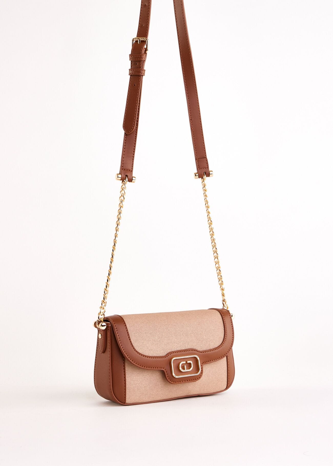 Borsa crossbody beige
