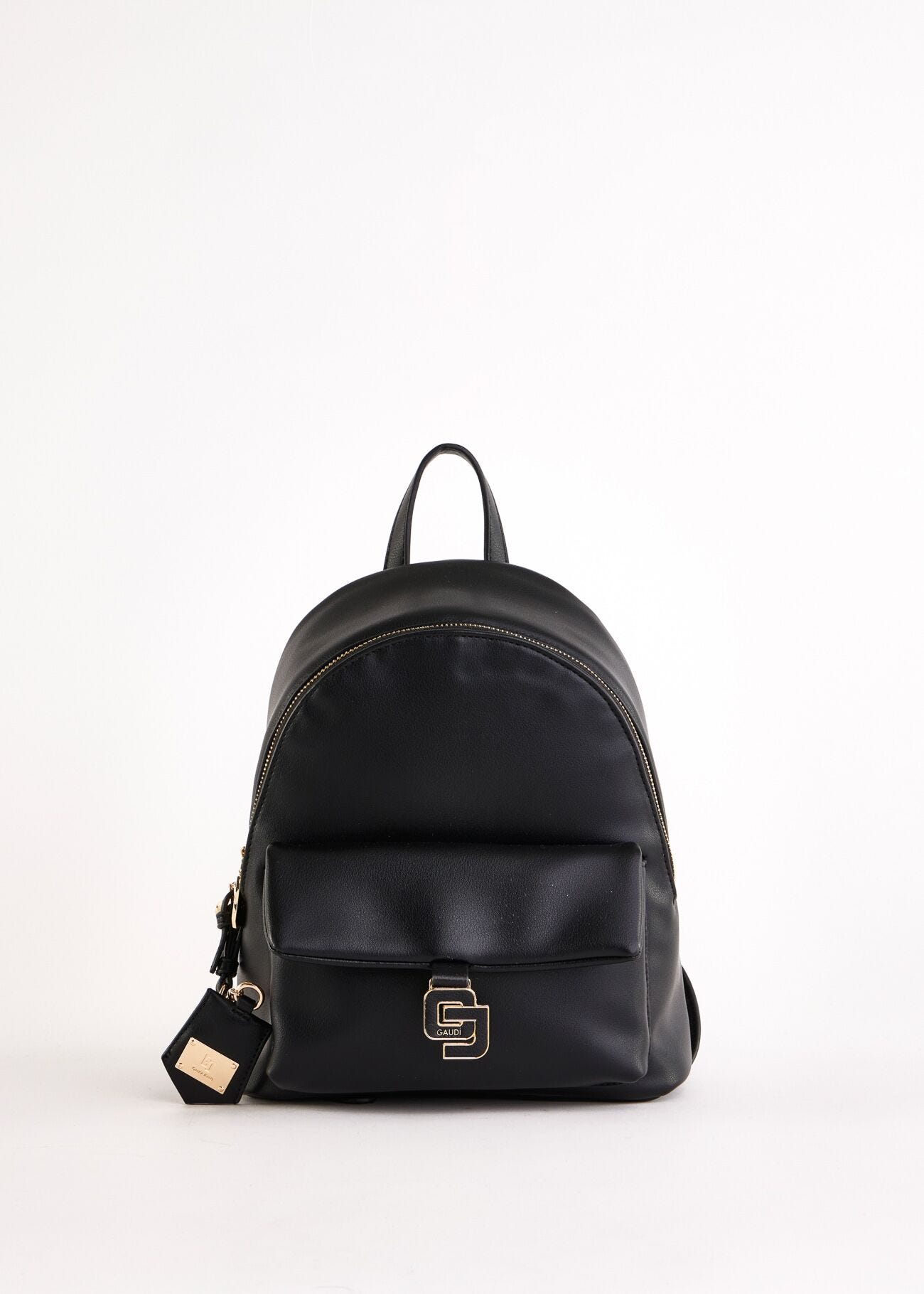 Sac à dos noir en matière synthétique