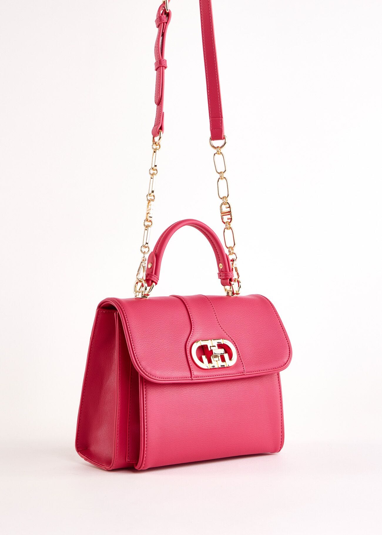 Borsa business fucsia con tracolla
