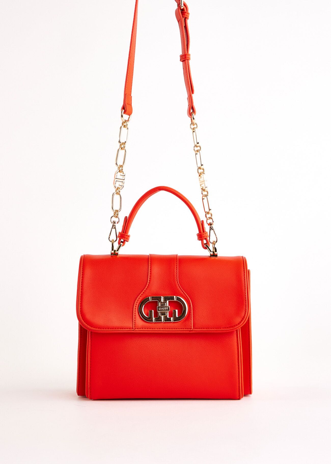 Borsa business rossa con tracolla