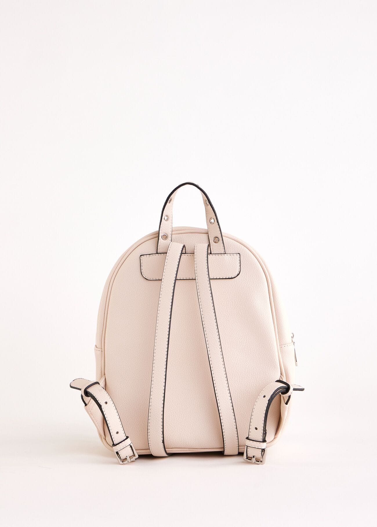Sac à dos blanc avec clous