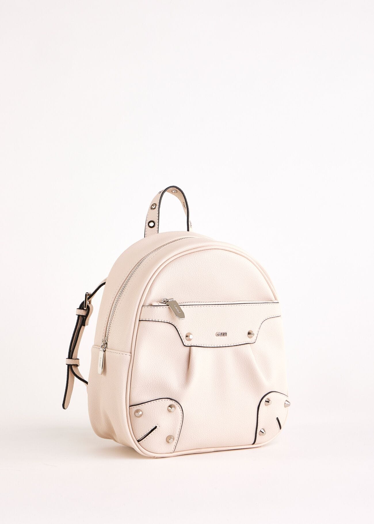 Sac à dos blanc avec clous