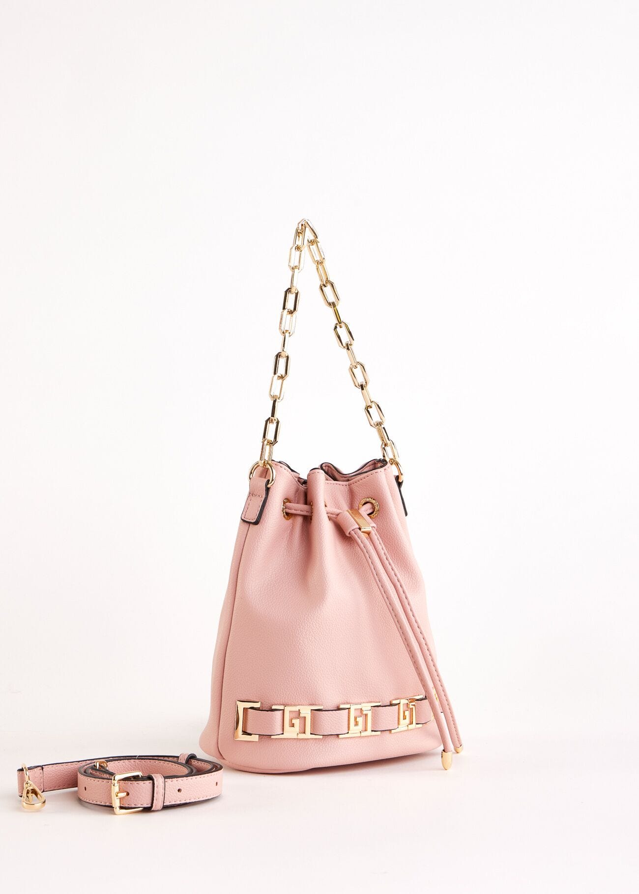 Borsa a secchiello rosa