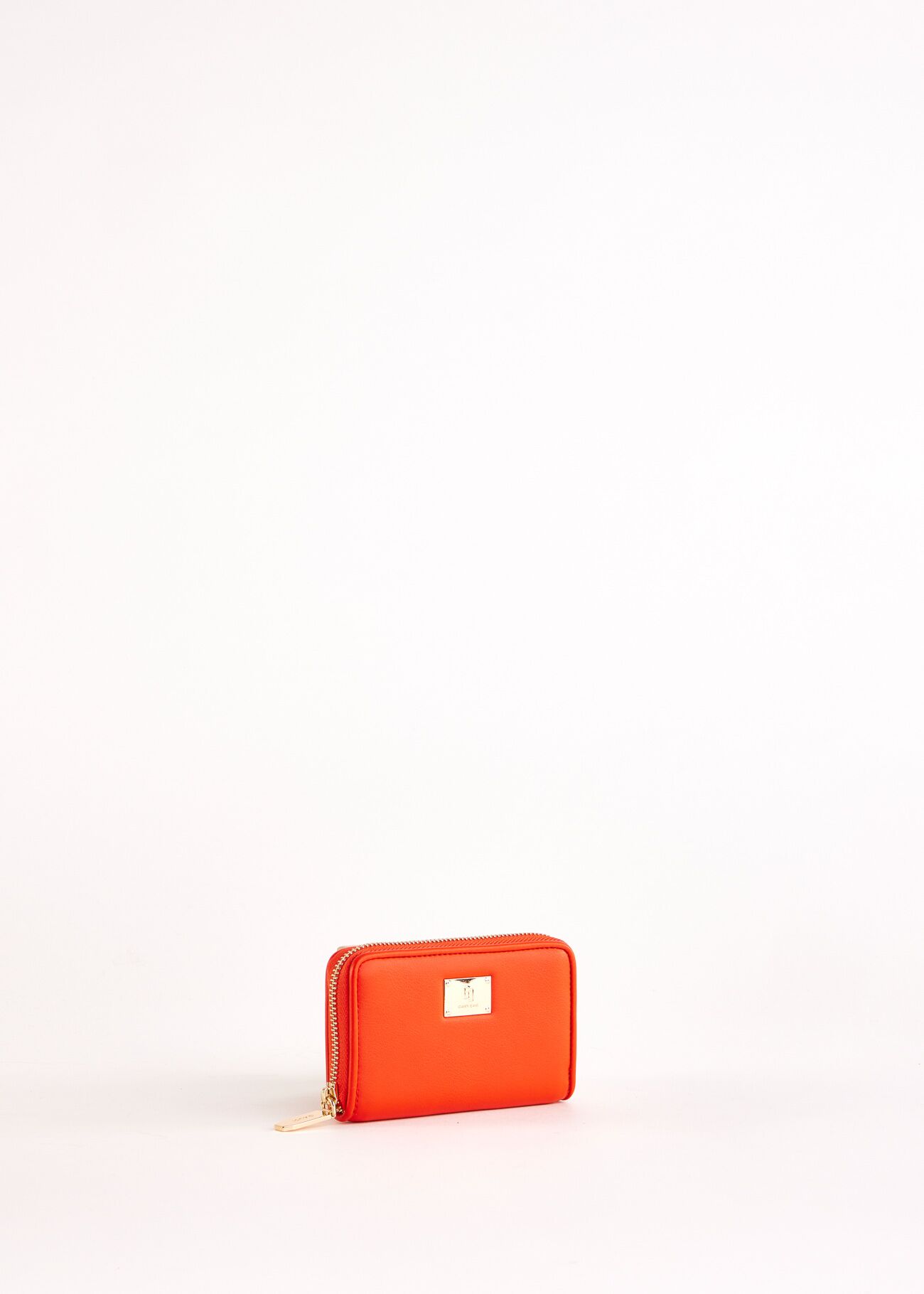 Mini zip-around wallet